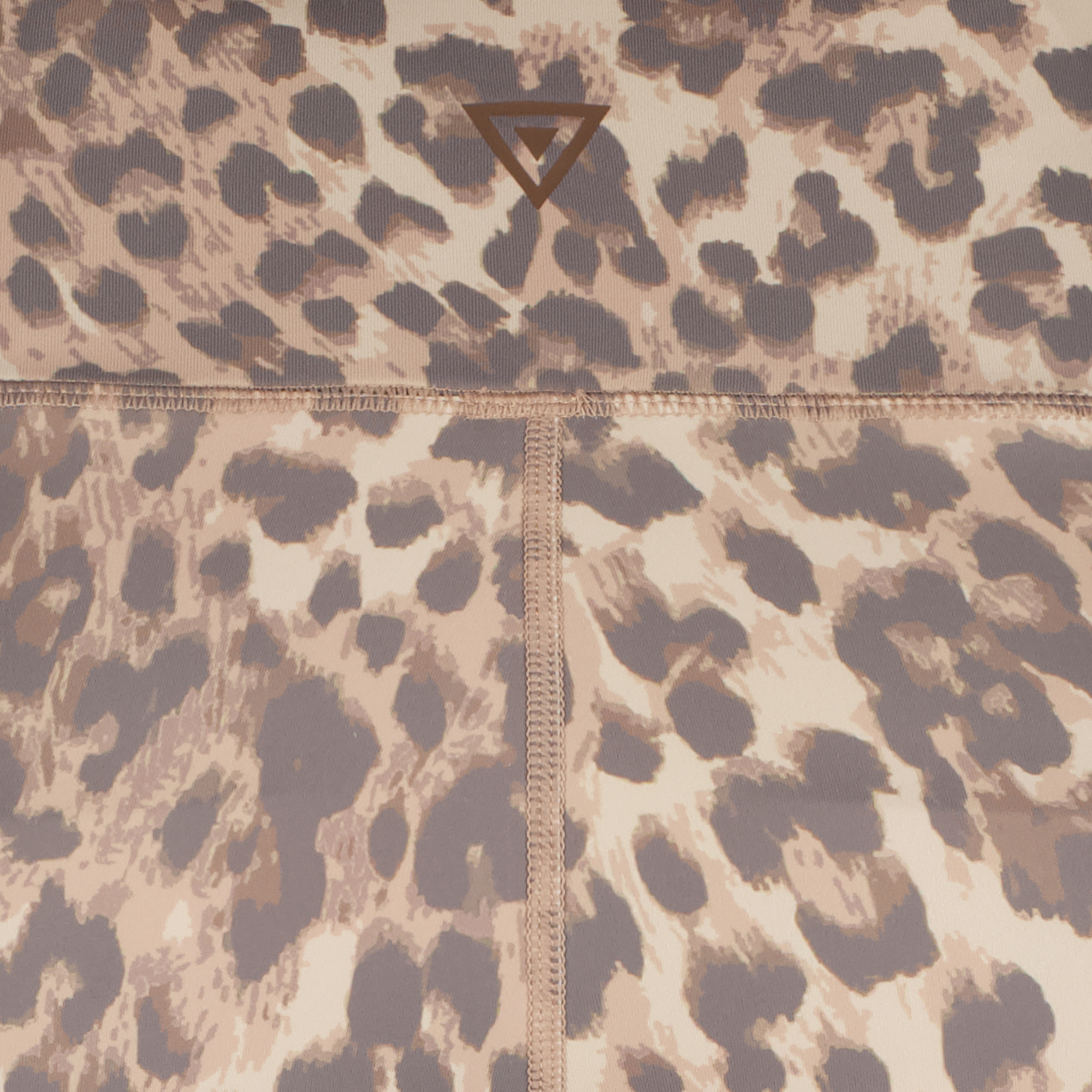 Osaga dames fietsbroek met panterprint beige bruin broeken & shorts – foto 2