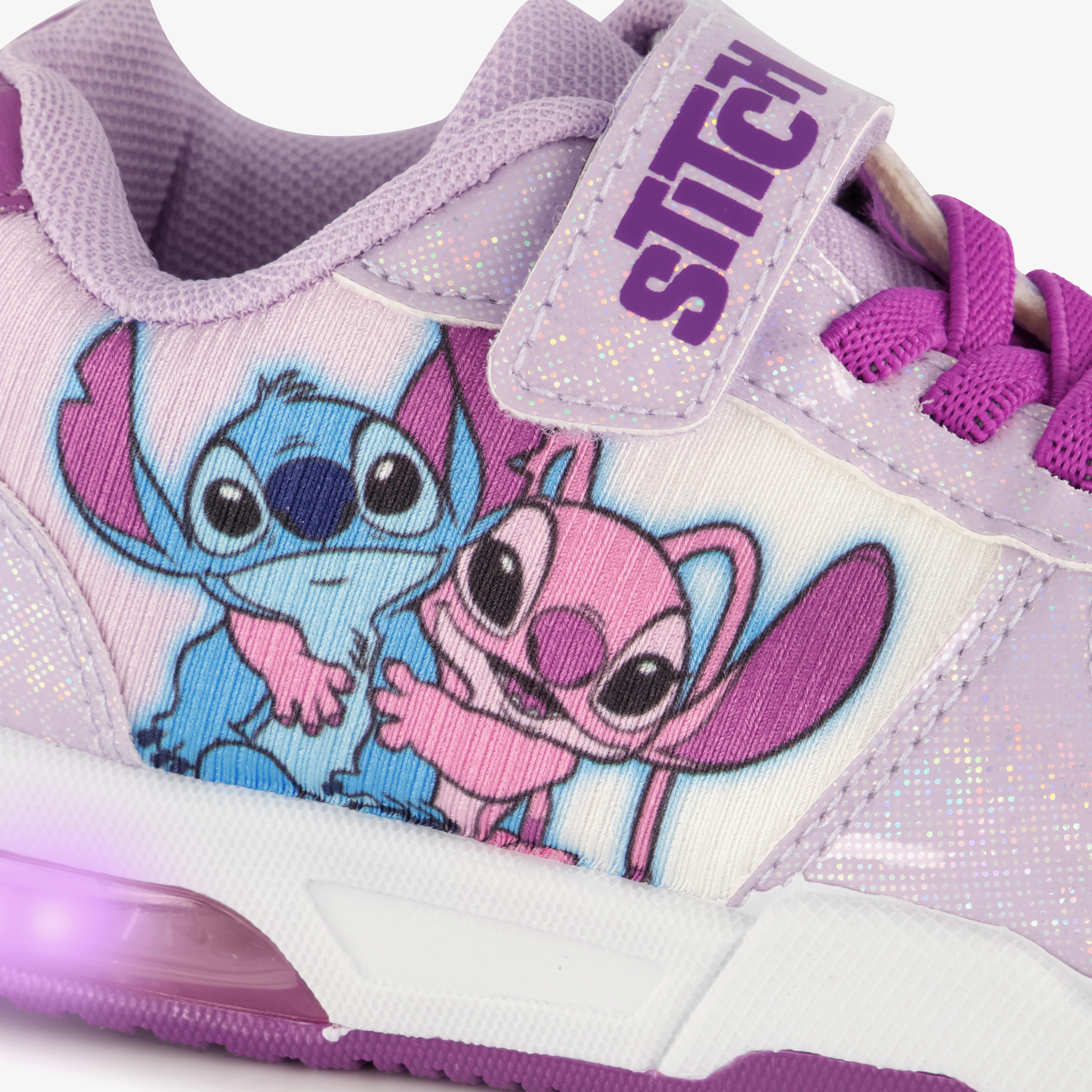 Lilo & Stitch meisjes sneakers paars – foto 5