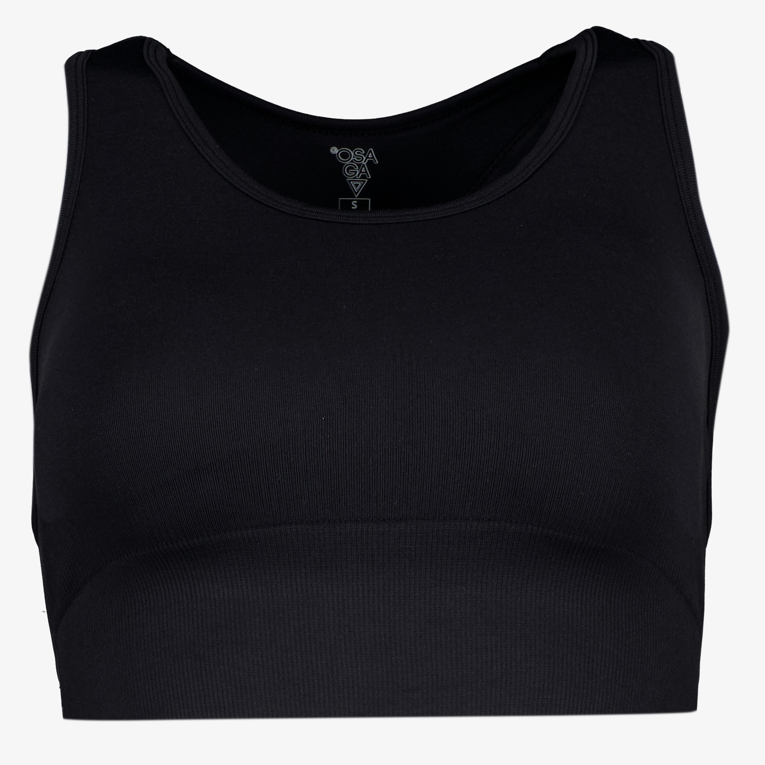 Osaga seamless dames sport BH zwart nachtmode & ondergoed