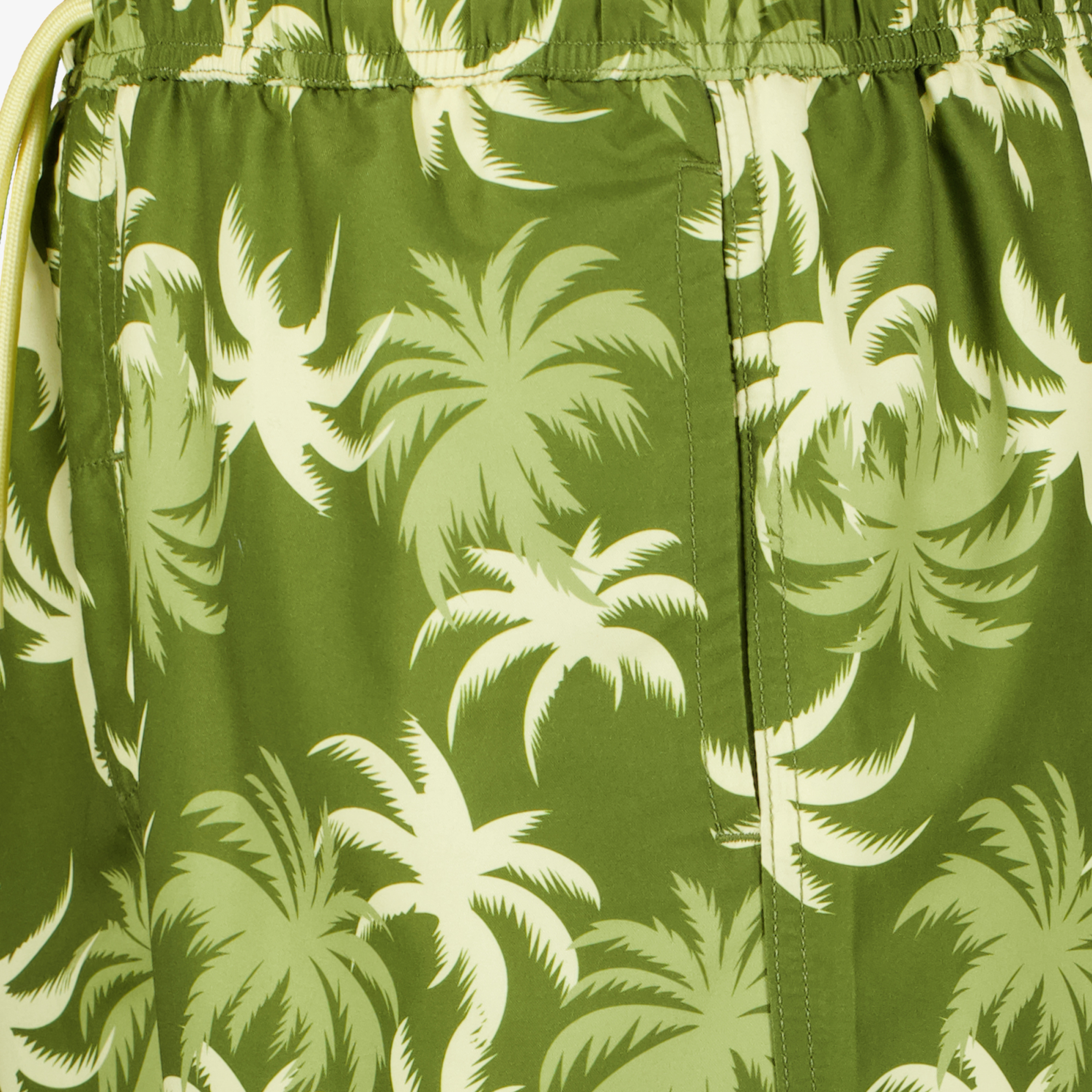 Osaga heren zwembroek met palmprint groen badmode – foto 2