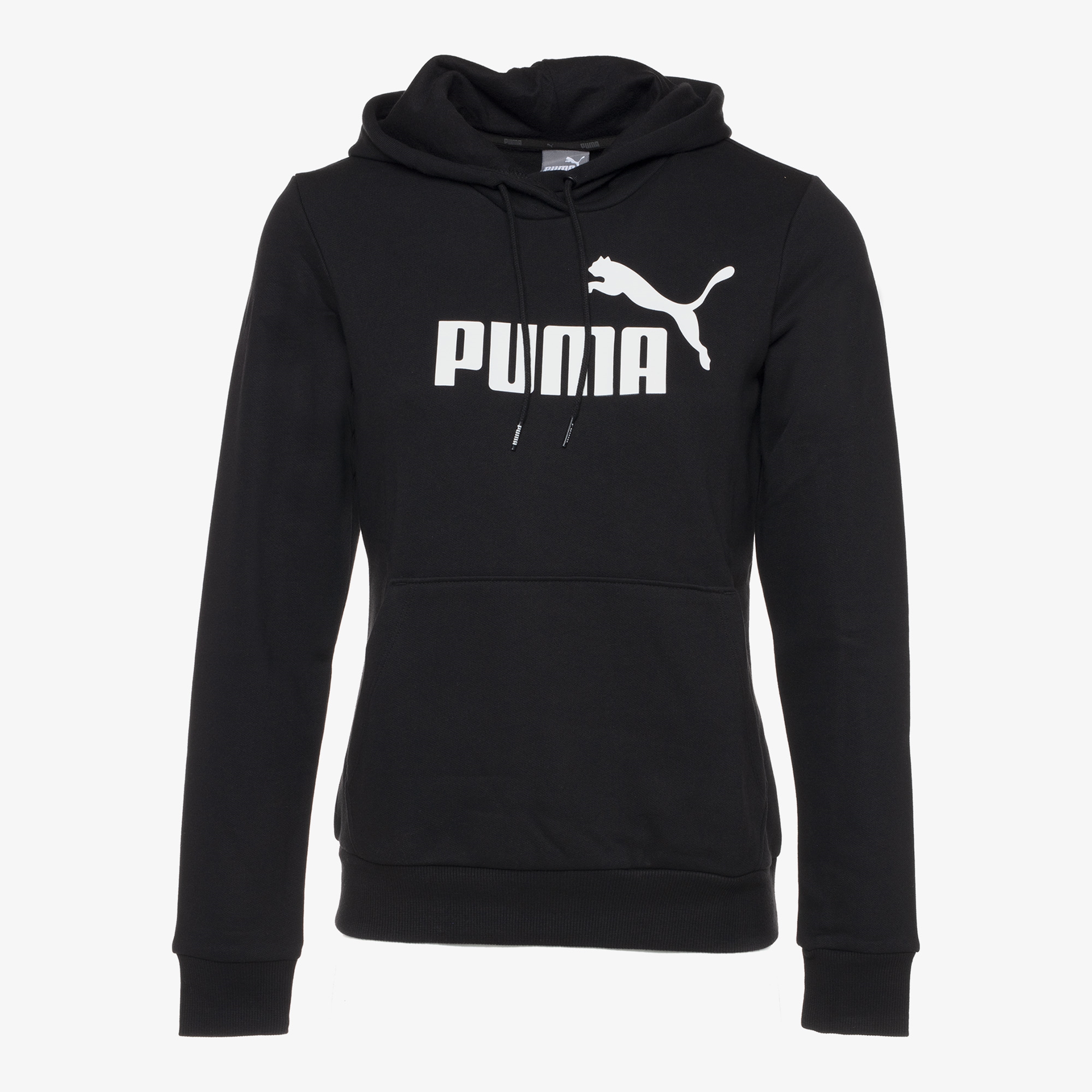 Puma Essentials Logo dames hoodie zwart truien & vesten