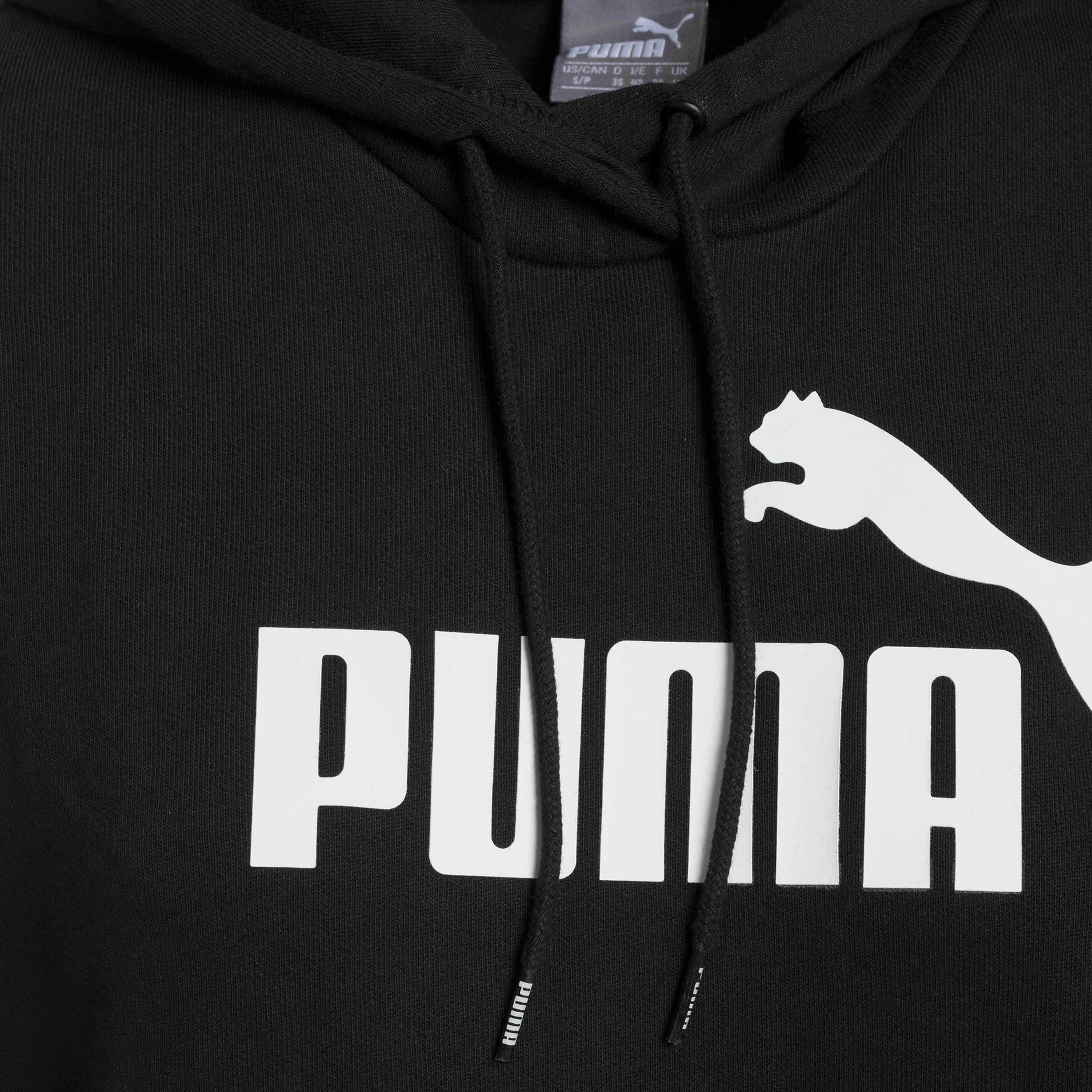 Puma Essentials Logo dames hoodie zwart truien & vesten – foto 2