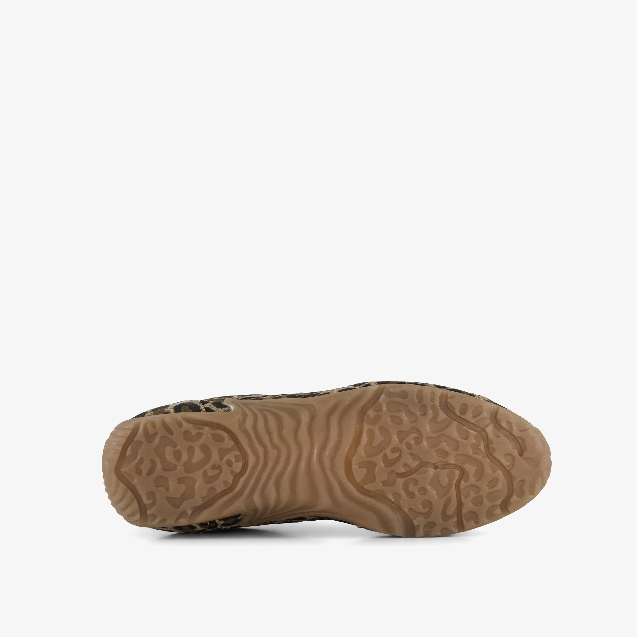 Blue Box dames sneakers met panterprint bruin – foto 3