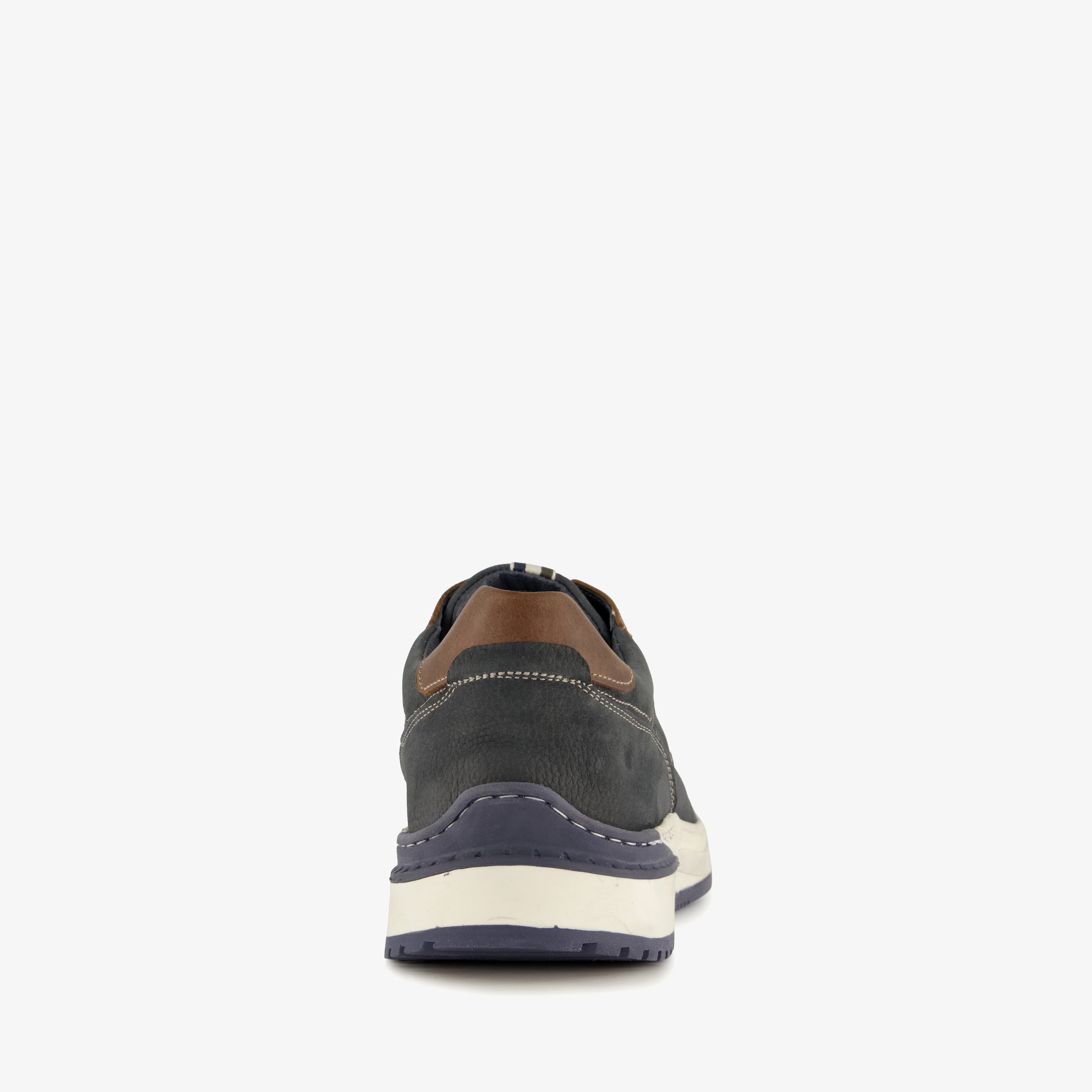 Hush Puppies leren heren veterschoenen blauw – foto 2
