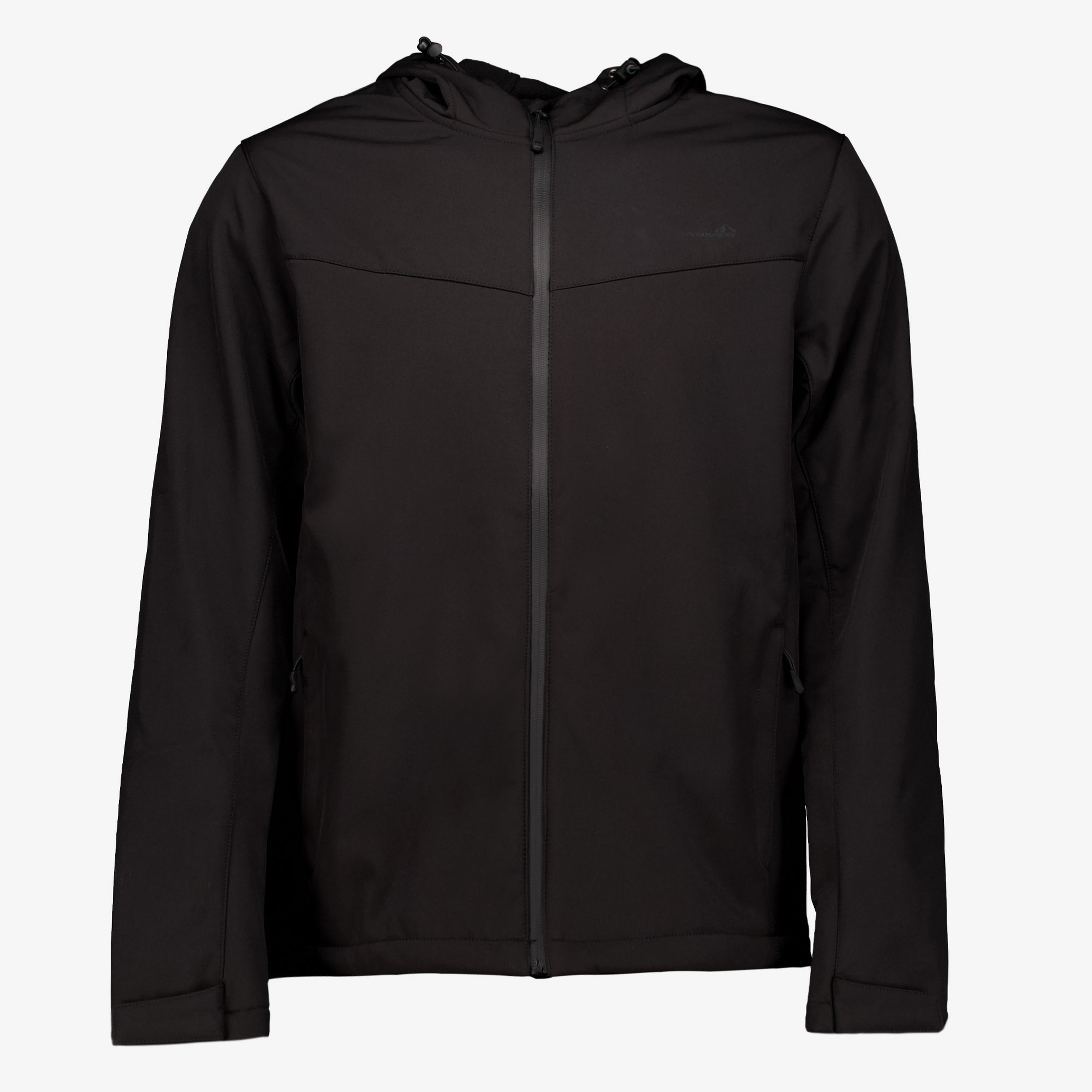 Mountain Peak heren softshell jas zwart jassen