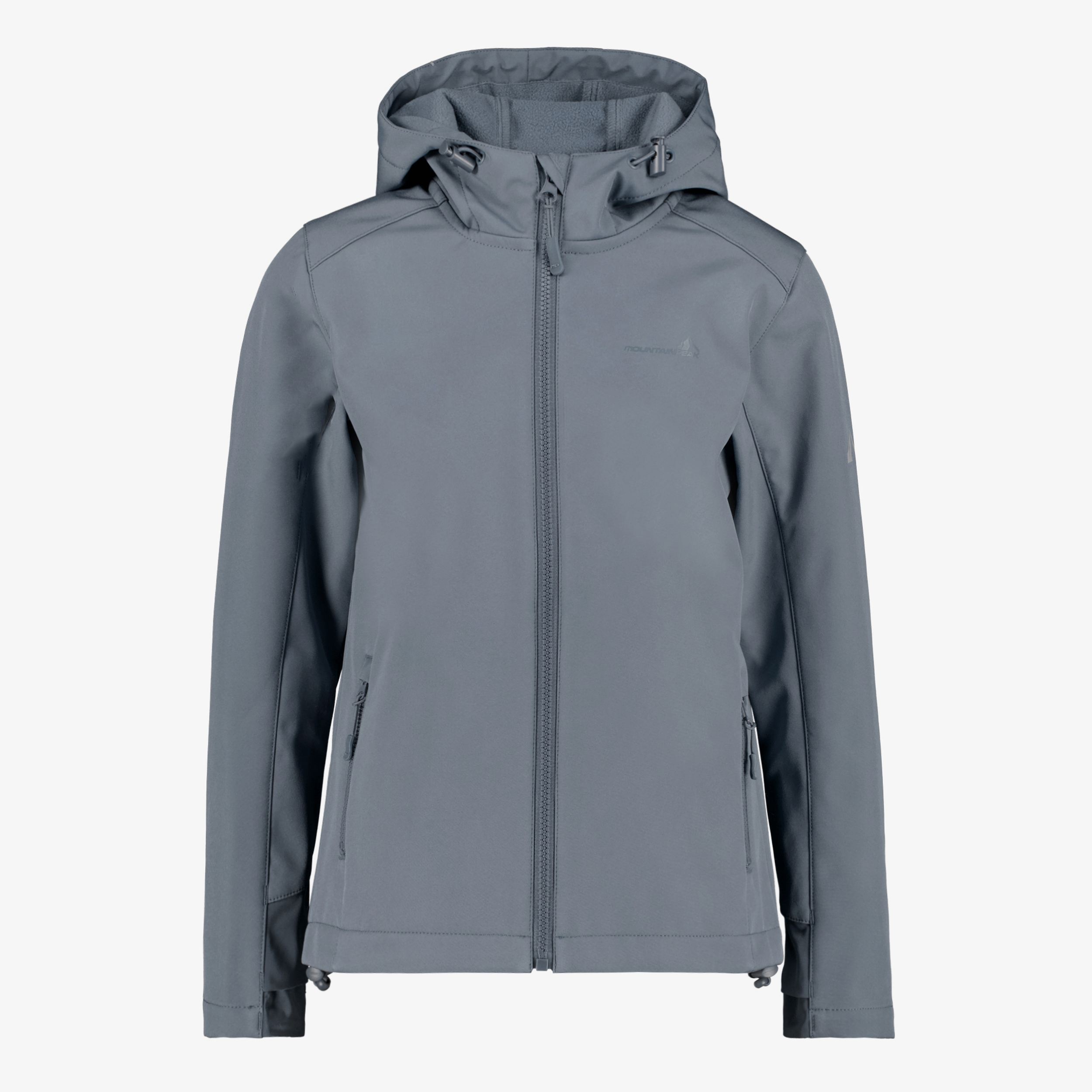Mountain Peak kinder softshell jas grijs