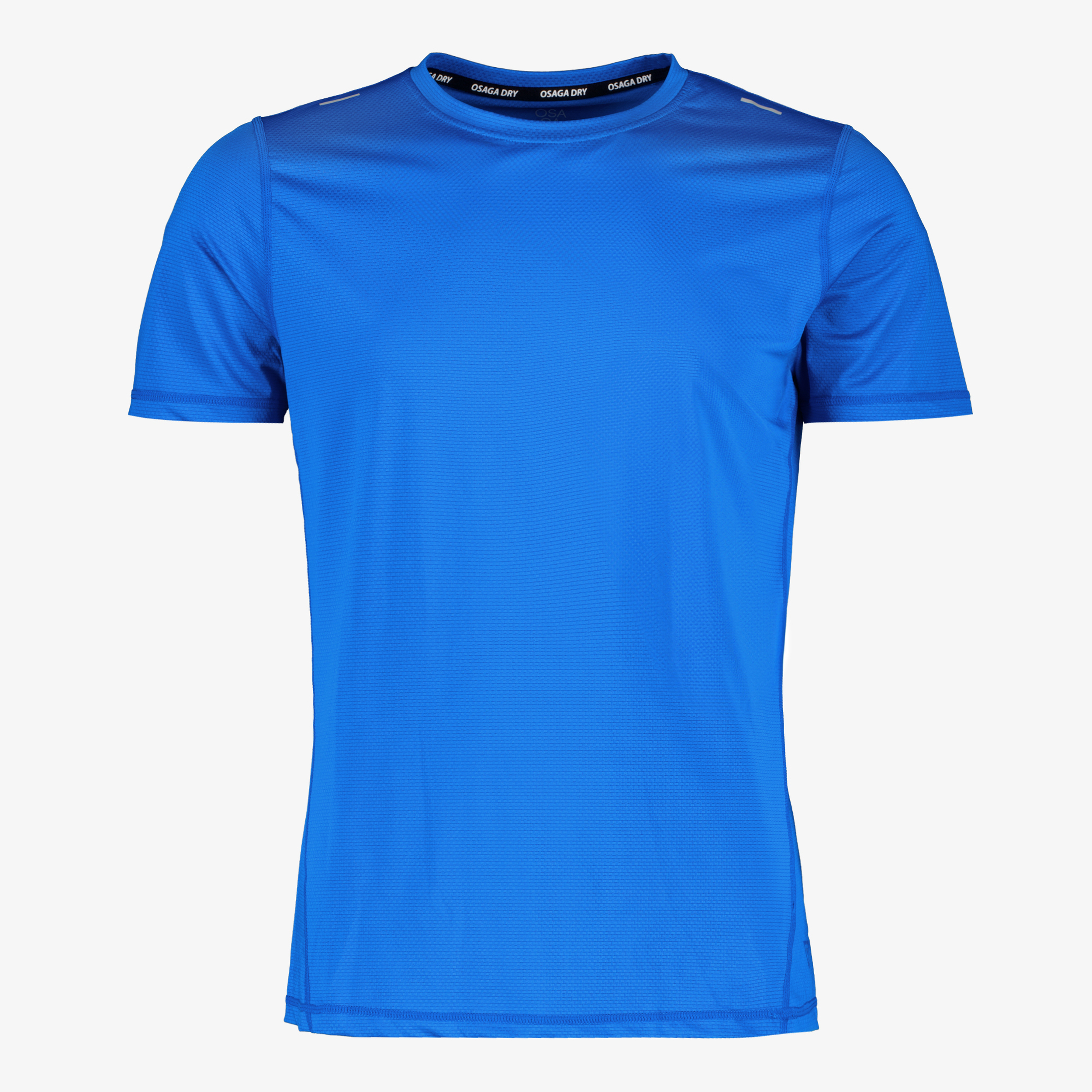 Osaga Dry heren  hardloop T-shirt blauw t-shirts & tops