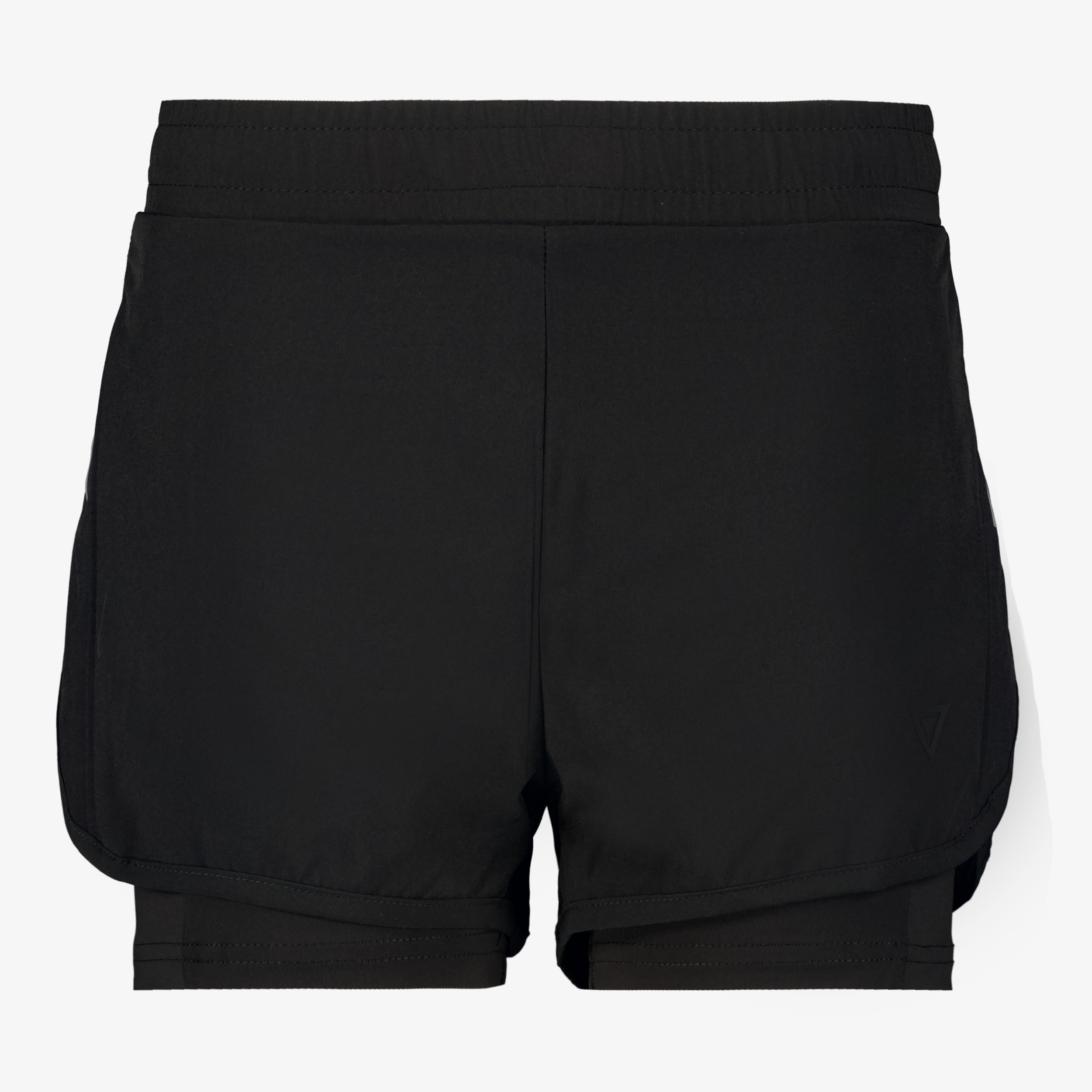 Osaga Dry meisjes hardloopshort zwart broeken & shorts