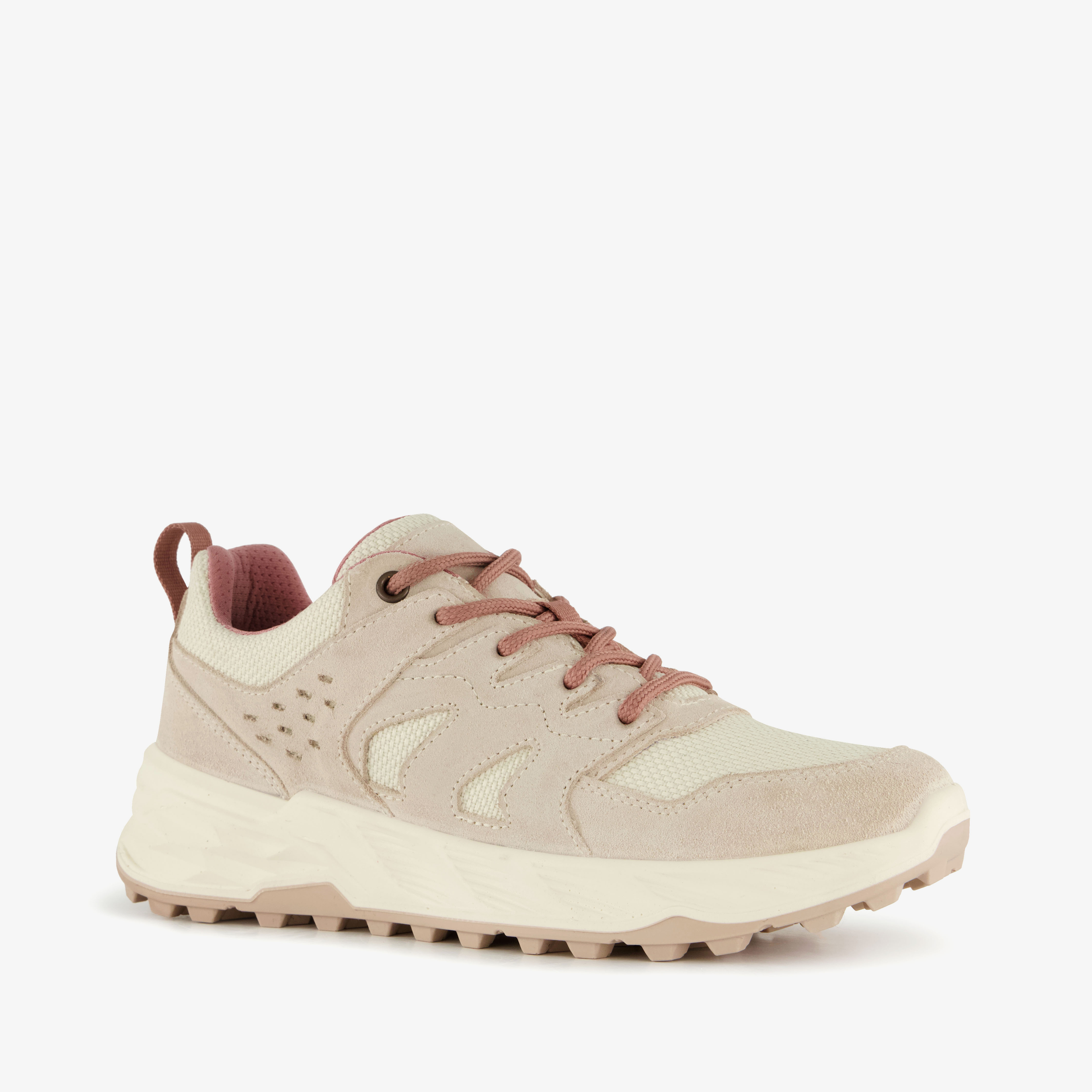 Hush Puppies suède dames sneakers beige