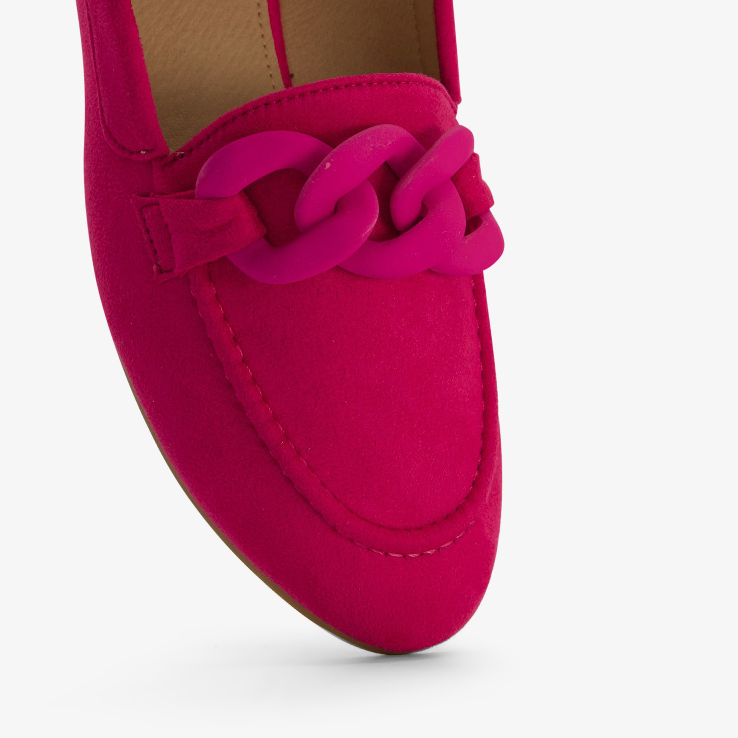 Nova dames loafers fuchsia roze
