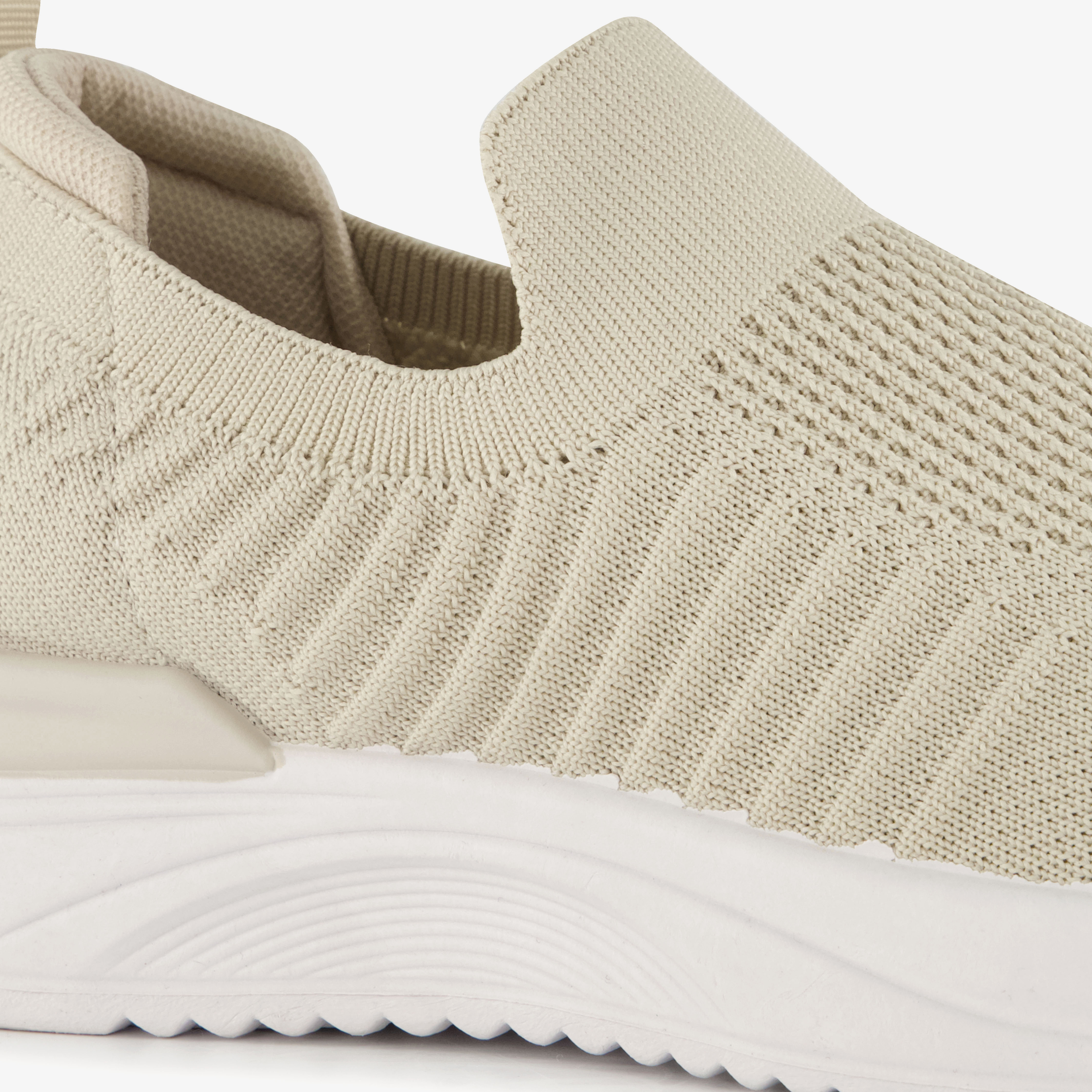 Dames instap sneakers beige – foto 5