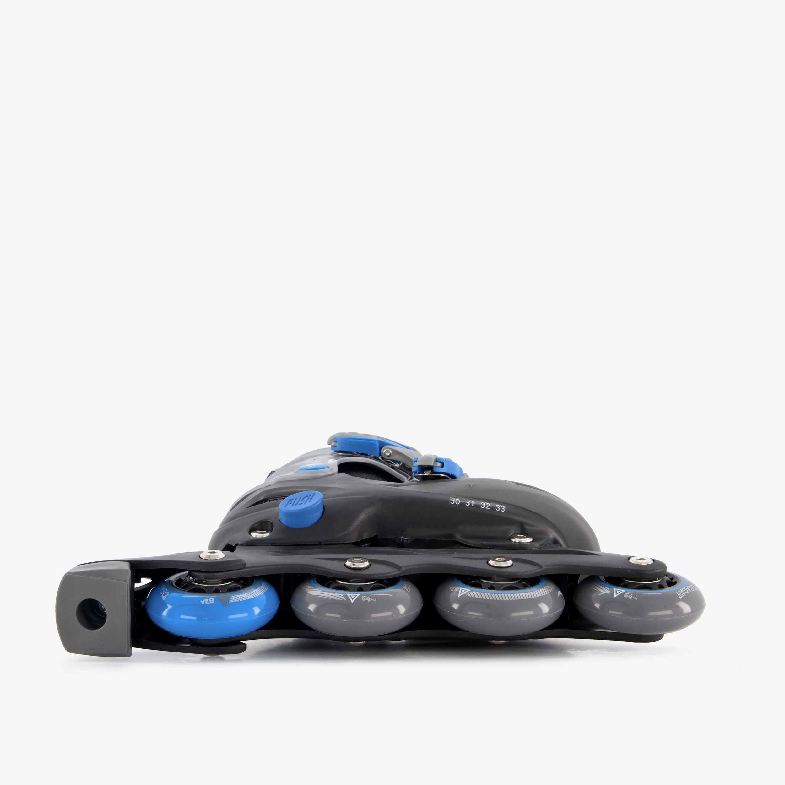 Osaga kinder hardboot skeelers zwart blauw meisjes sneakers – foto 3