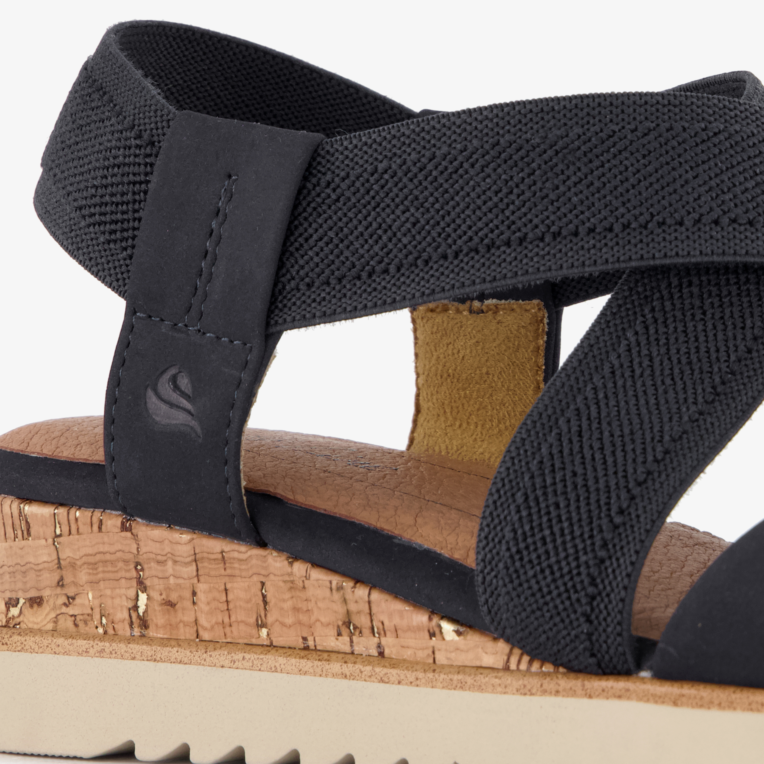 Jana dames sandalen met H-leest blauw – foto 5