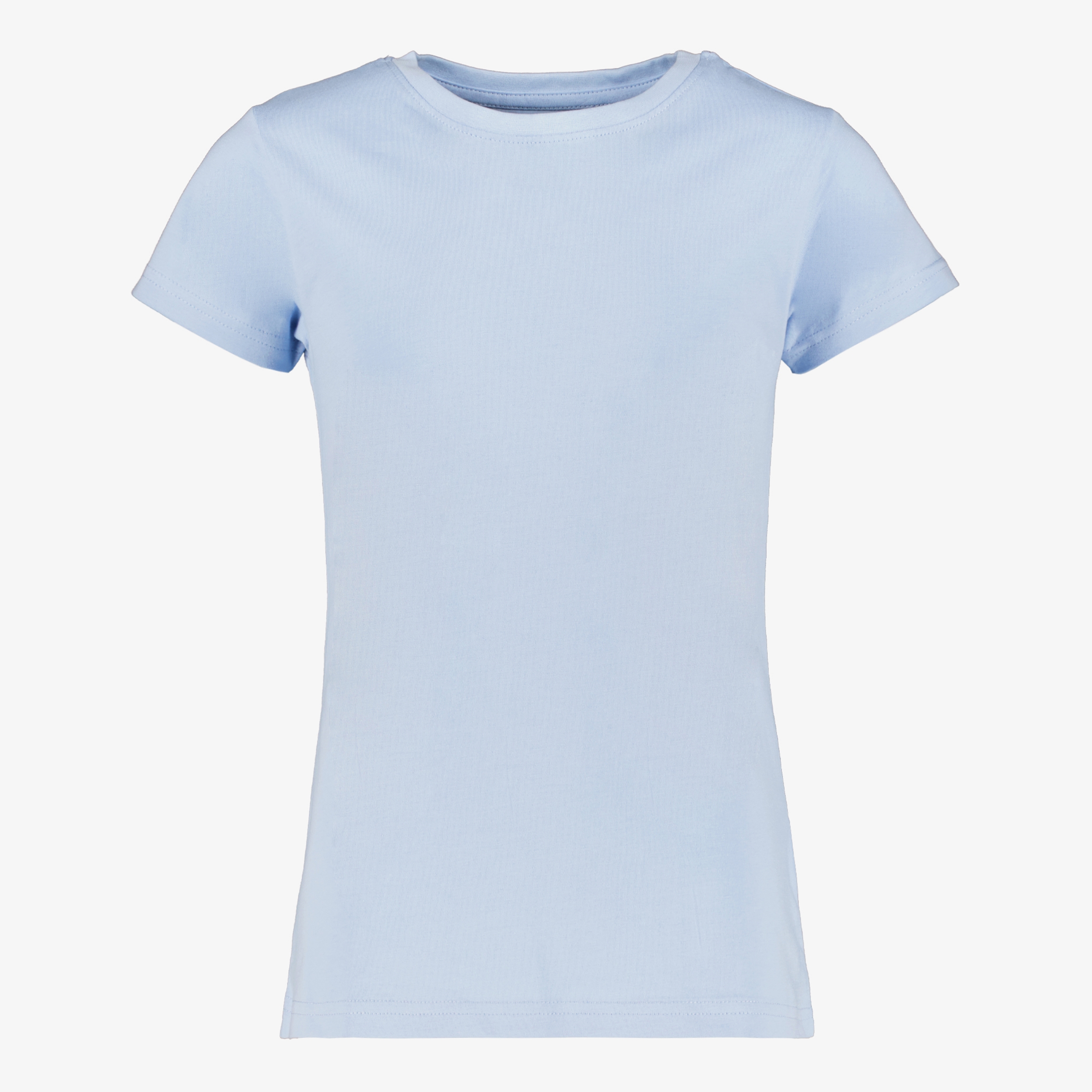 TwoDay basic meisjes T-shirt ijsblauw