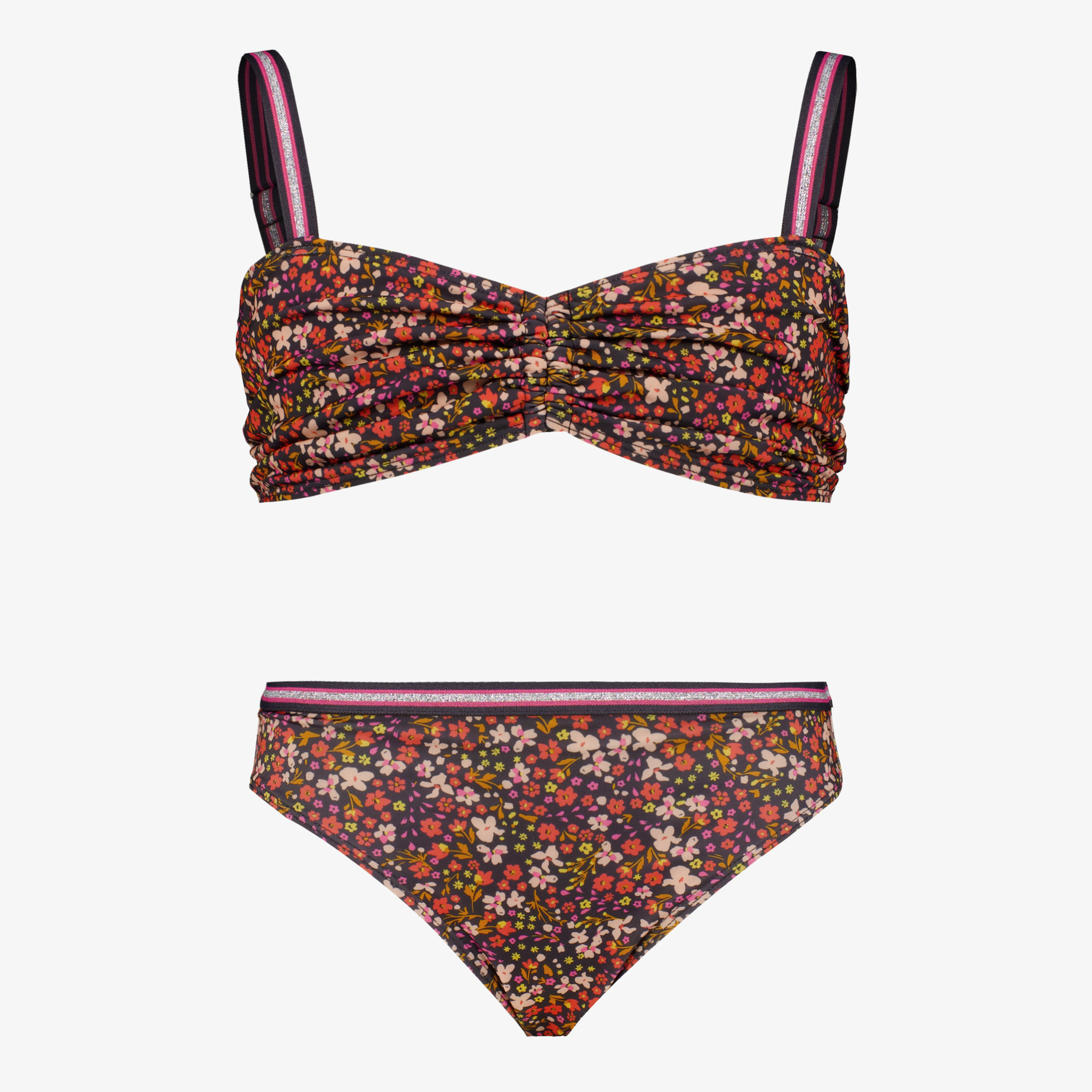 Osaga meisjes bikini met bloemenprint multicolor