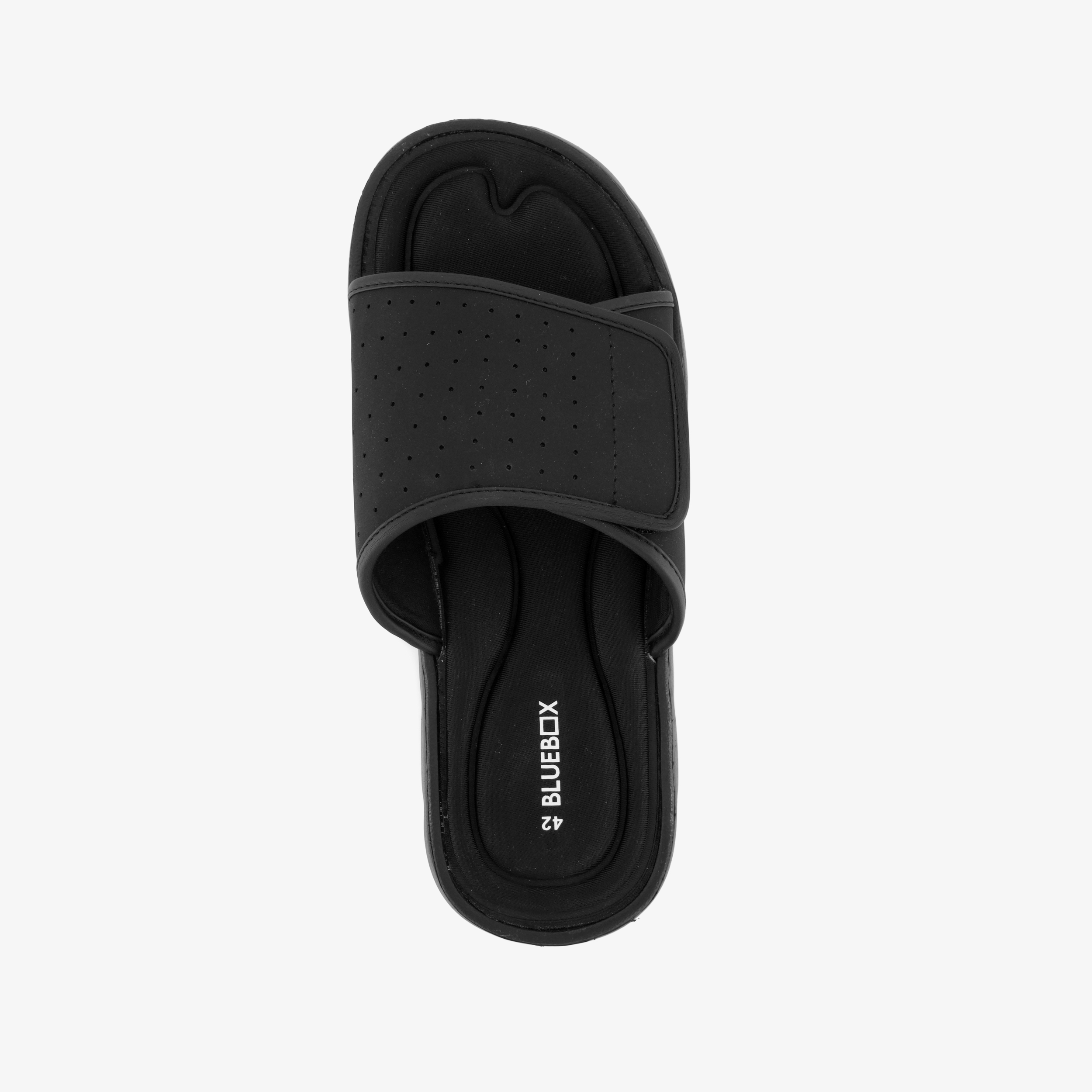 Blue Box heren slippers zwart – foto 4