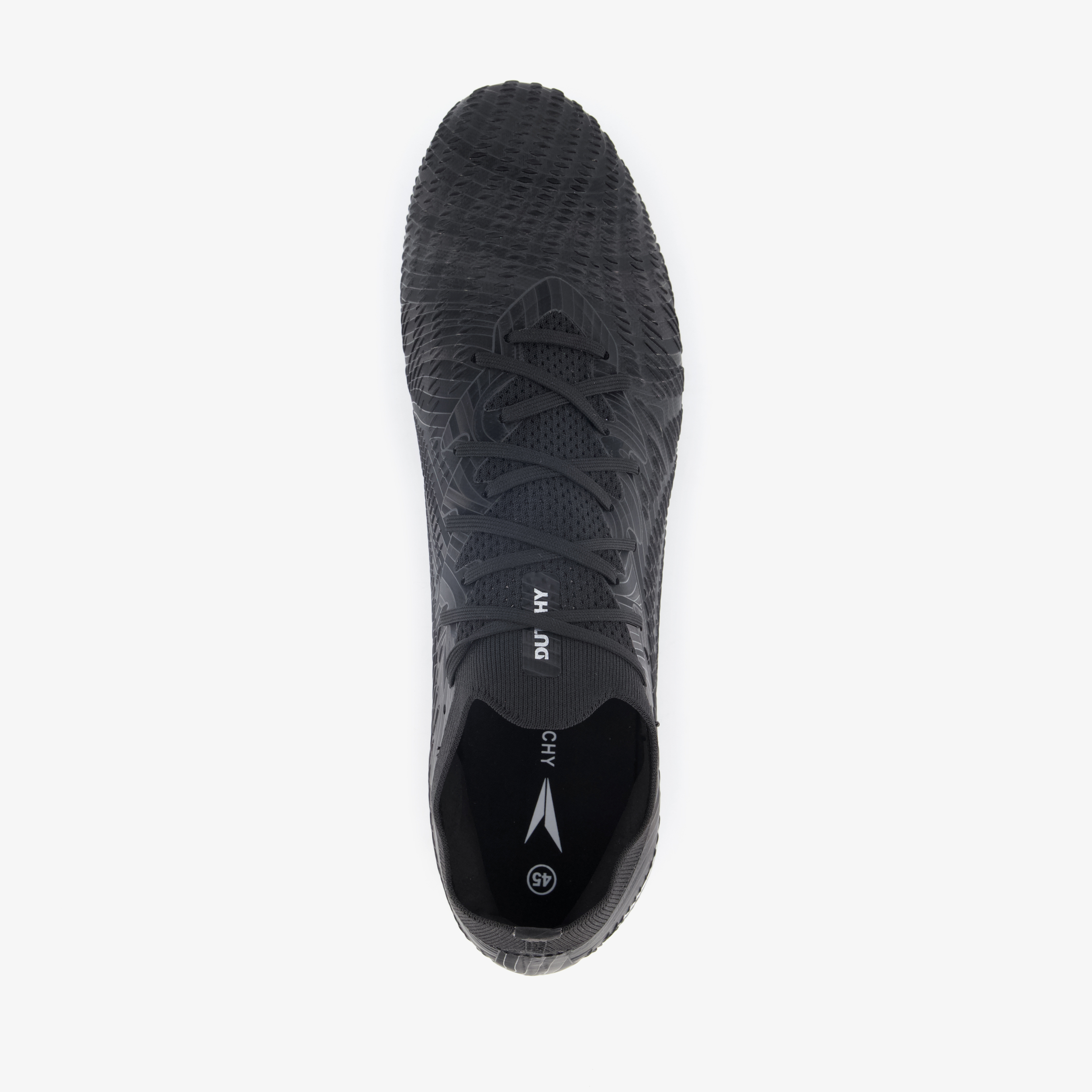 Dutchy FG heren voetbalschoenen zwart veldschoenen – foto 4