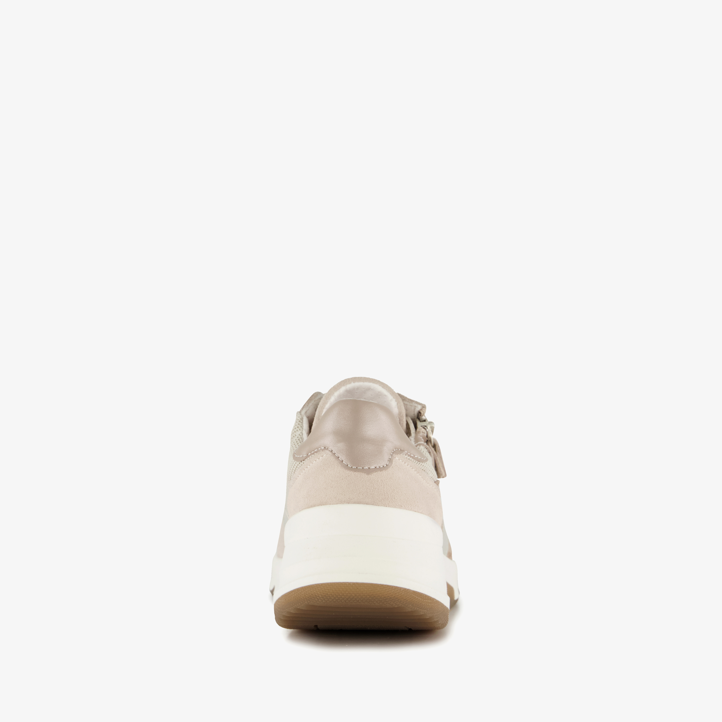 Hush Puppies suède dames sneakers beige bruin – foto 2