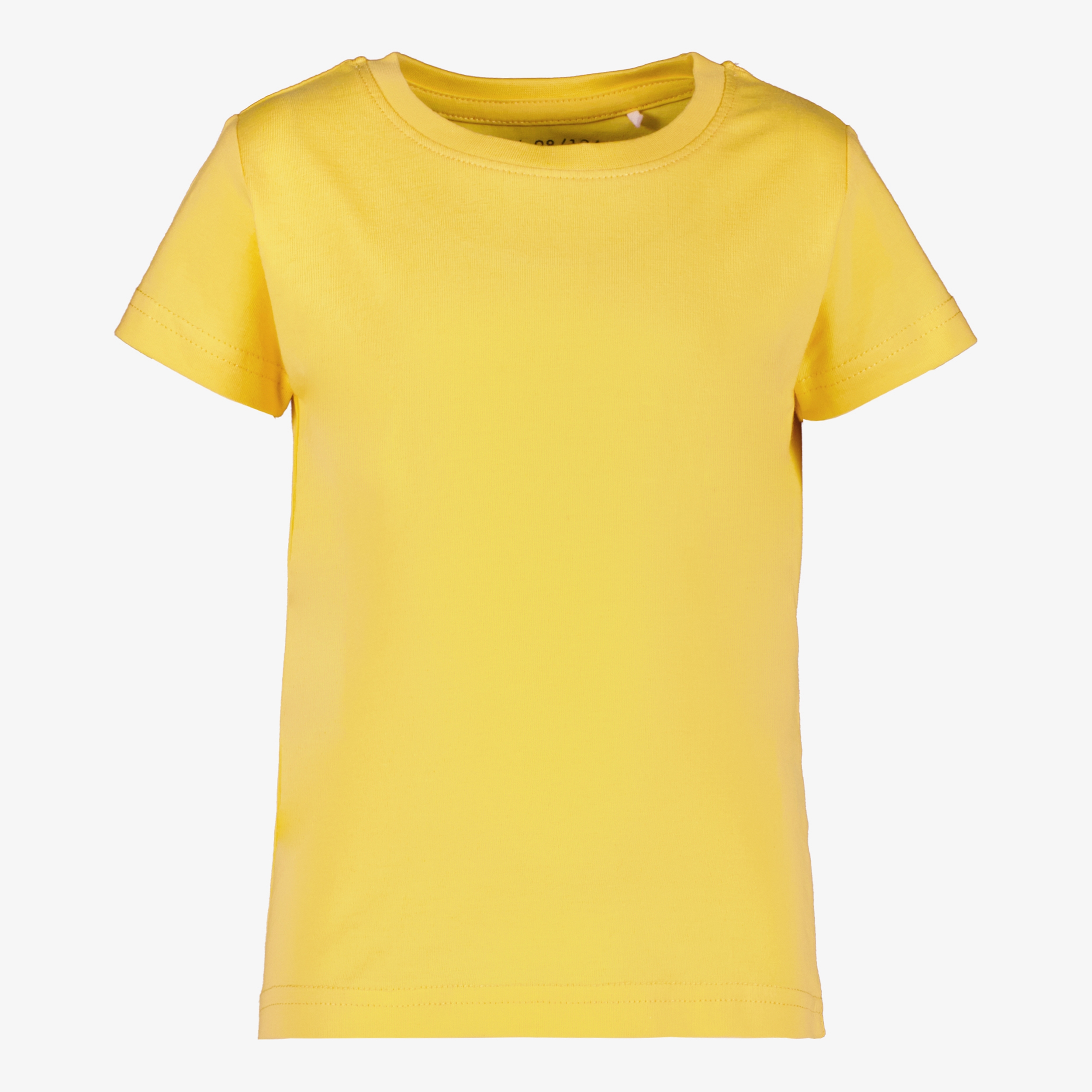 TwoDay basic meisjes T-shirt geel