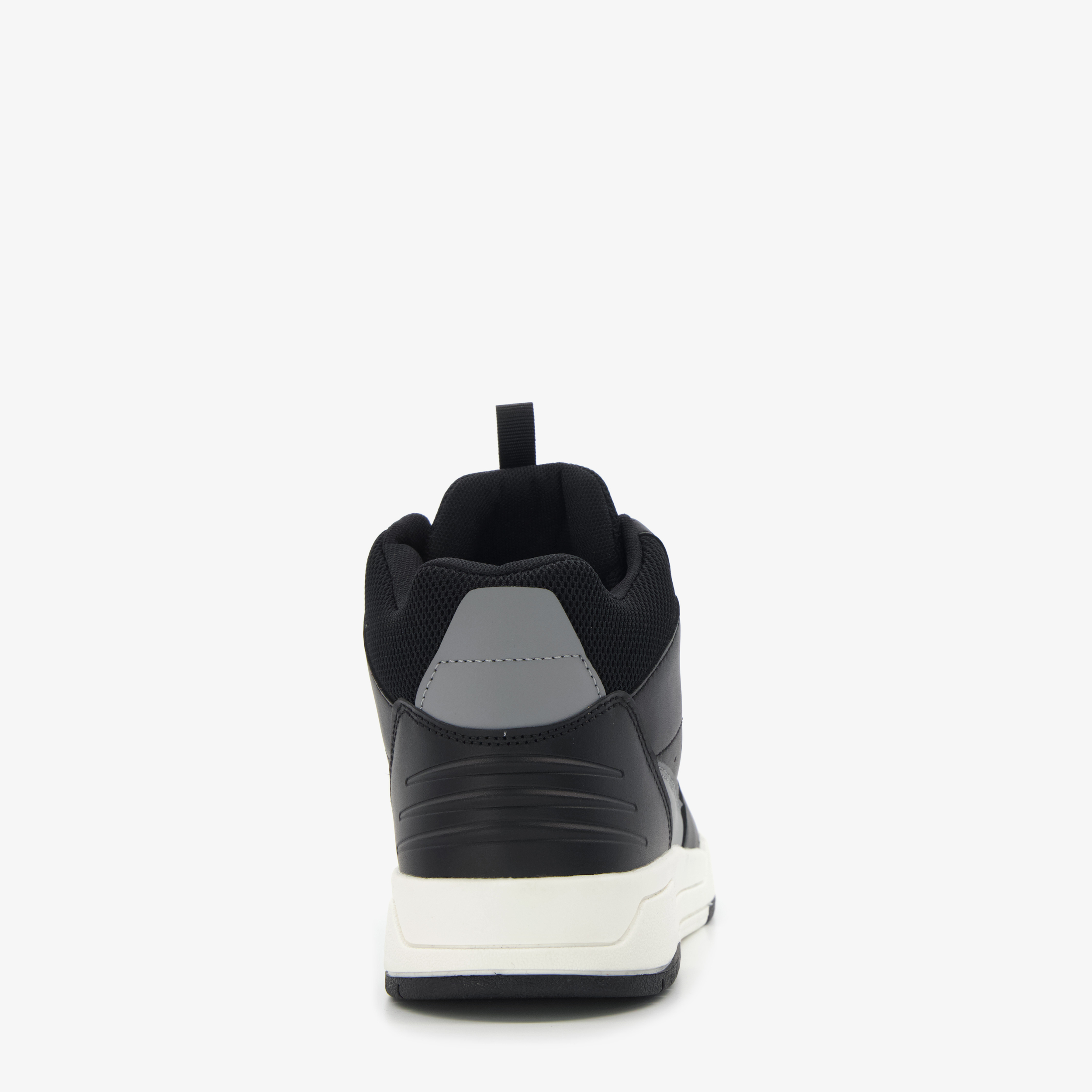 Blue Box hoge heren sneakers zwart met grijs – foto 3