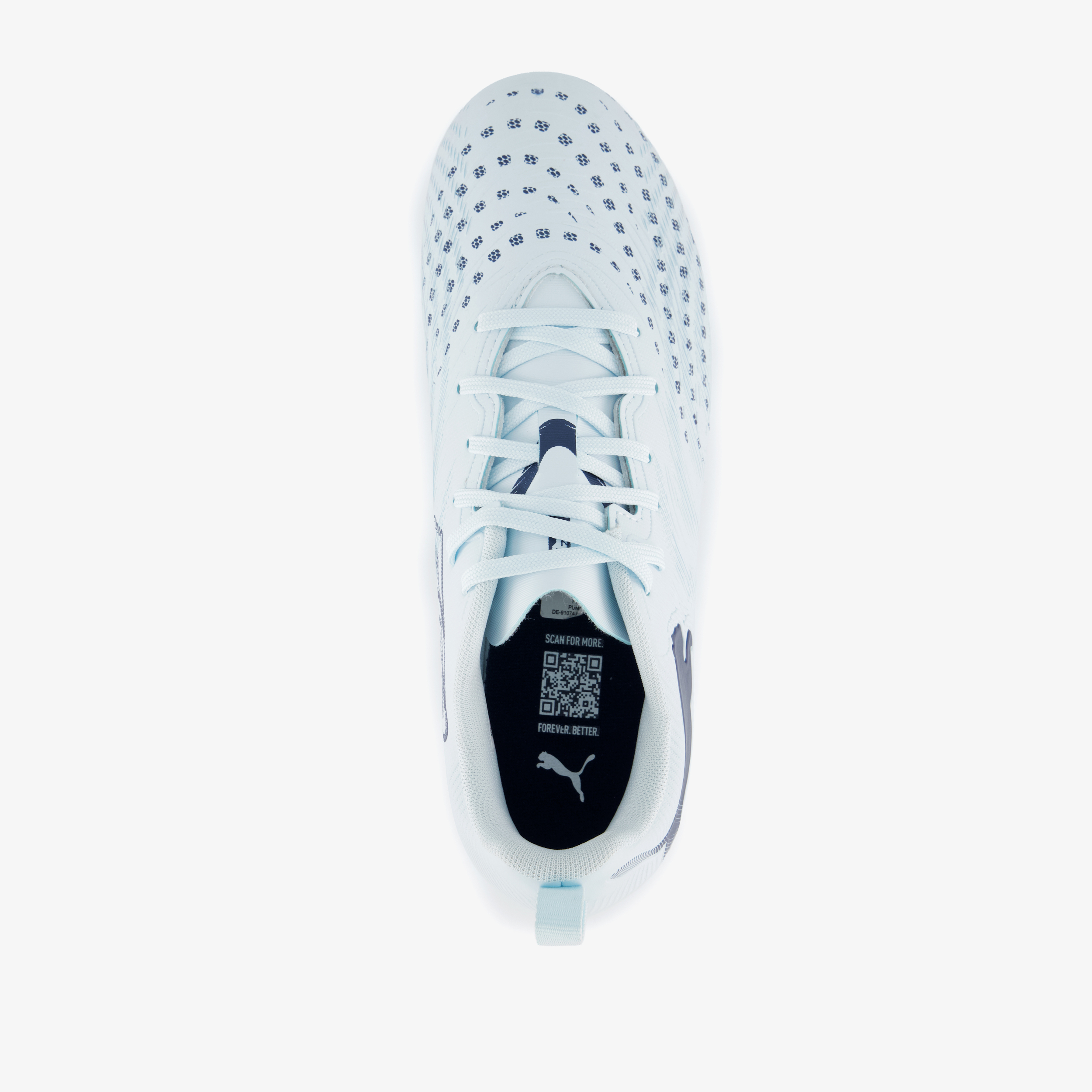 Puma Future 9 Play MG kinder voetbalschoenen blauw meisjes veldschoenenkunstgrasschoenen – foto 4