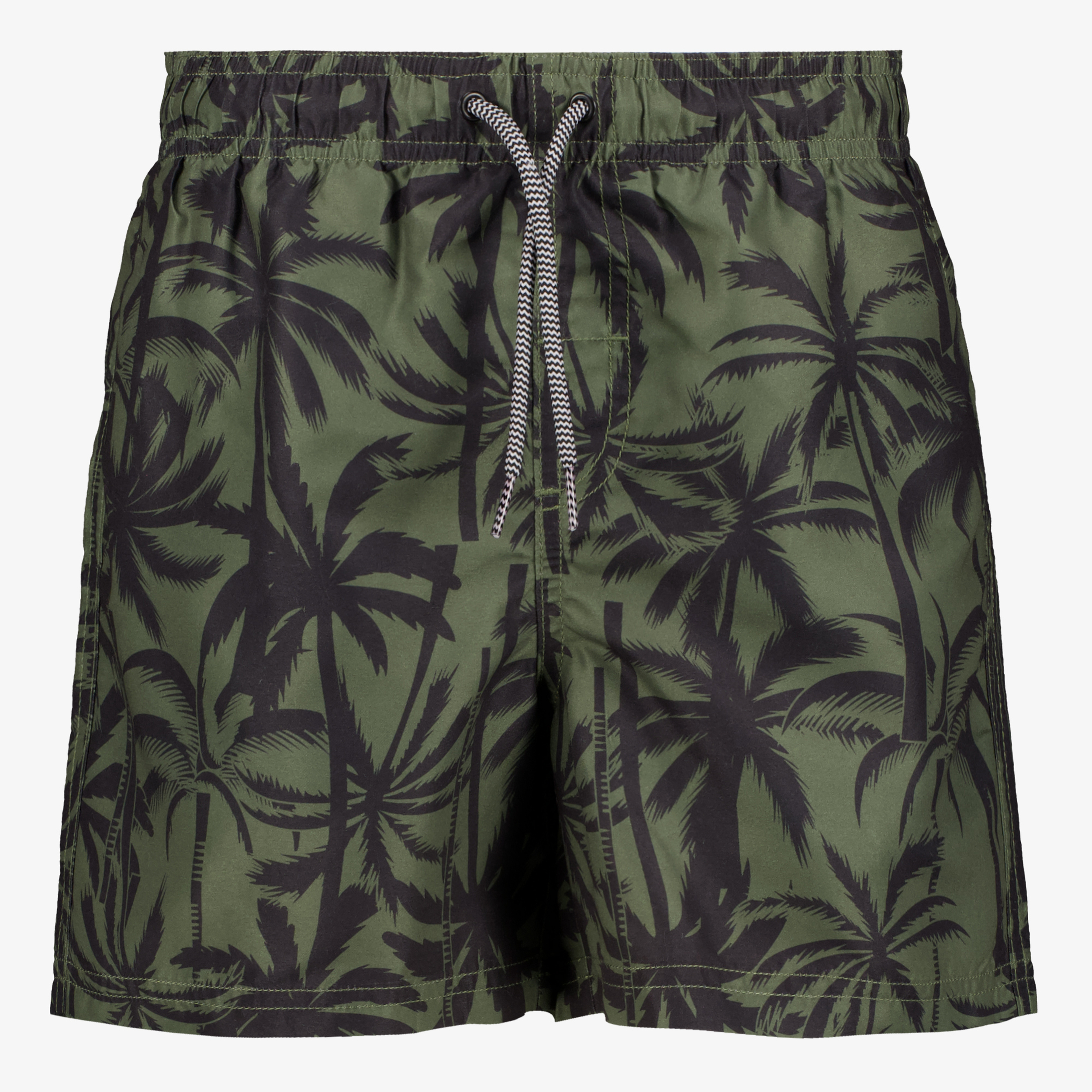 Osaga jongens zwemshort met palmbomen groen