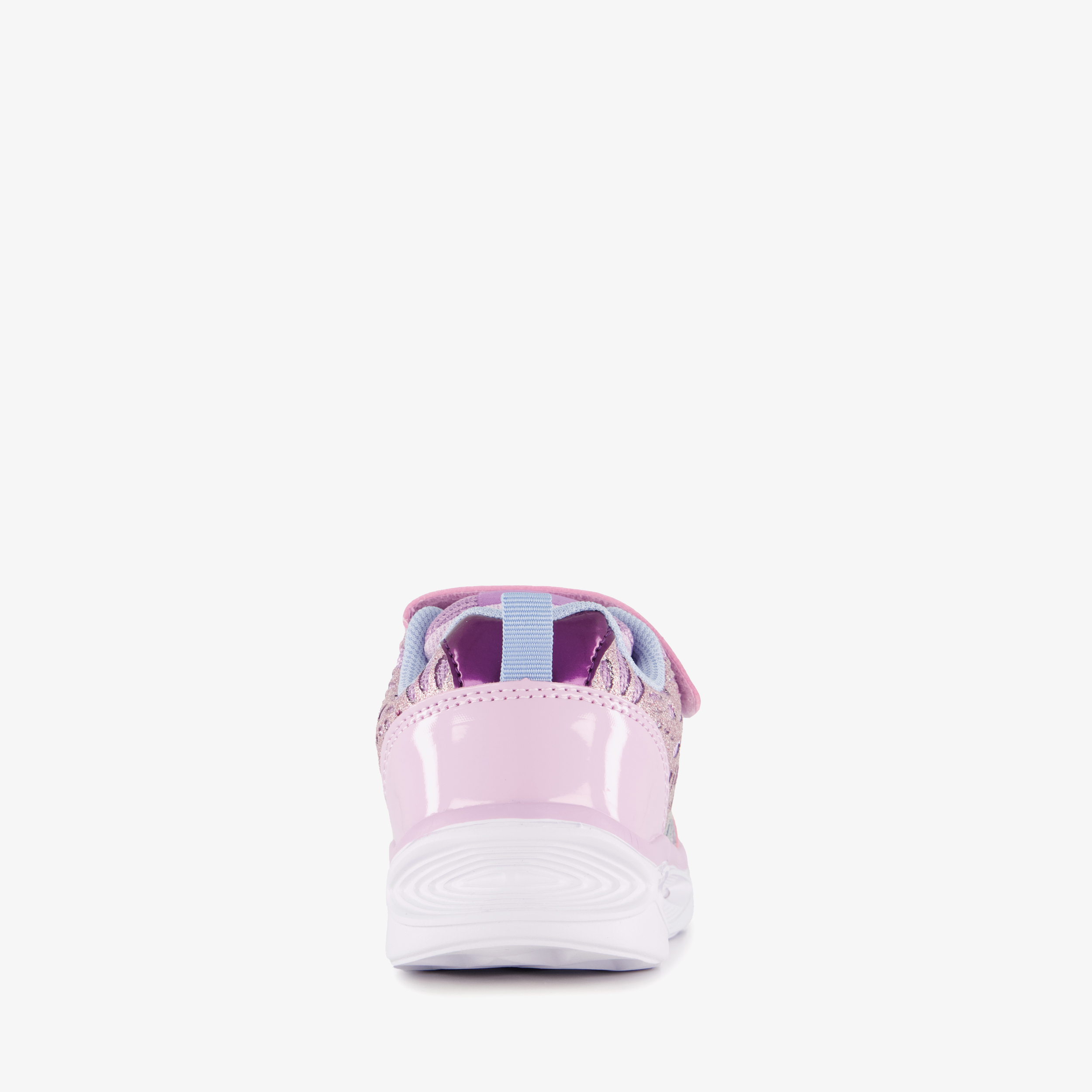 Blue Box meisjes sneakers met lichtjes en glitters paars – foto 2
