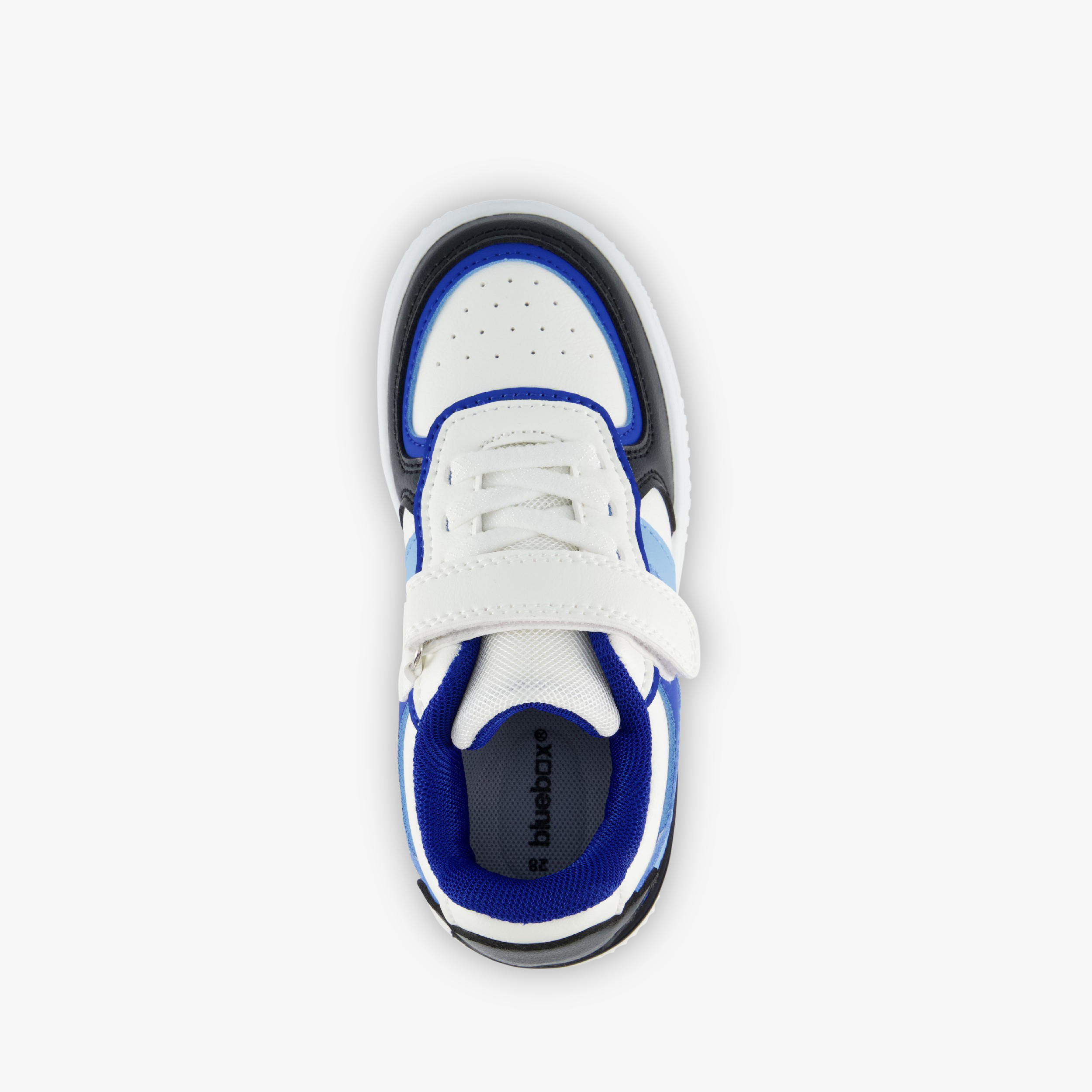 Blue Box jongens sneakers wit blauw – foto 4