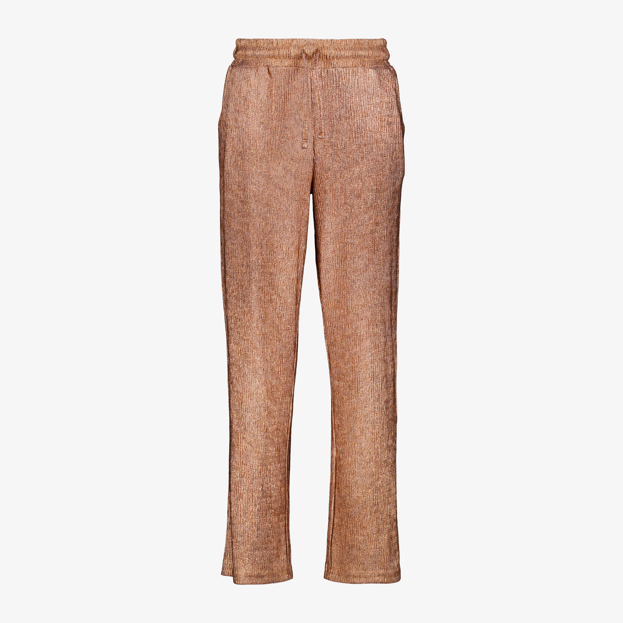 TwoDay meisjes rib broek goudkleurig broeken & shorts