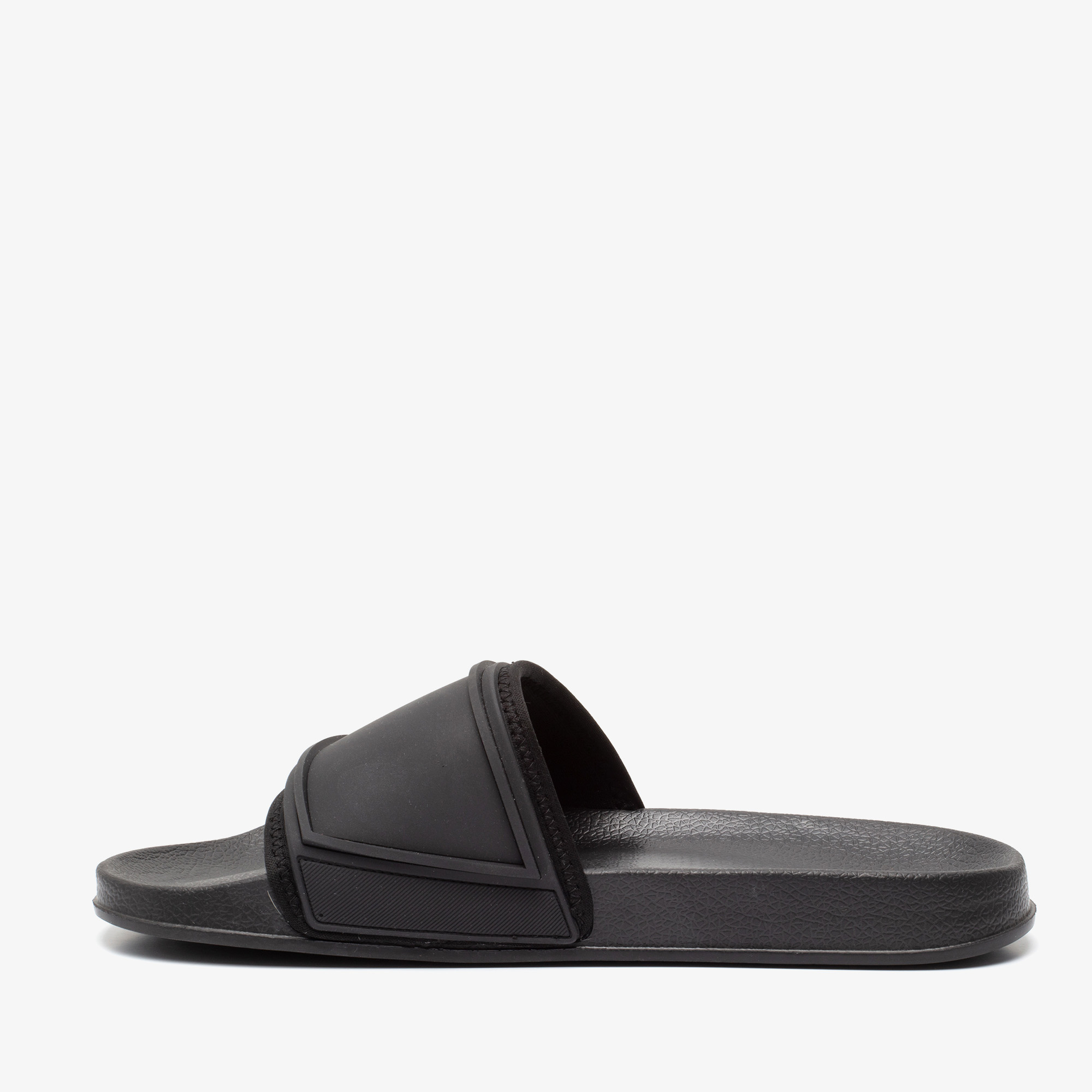 Heren badslippers zwart – foto 2