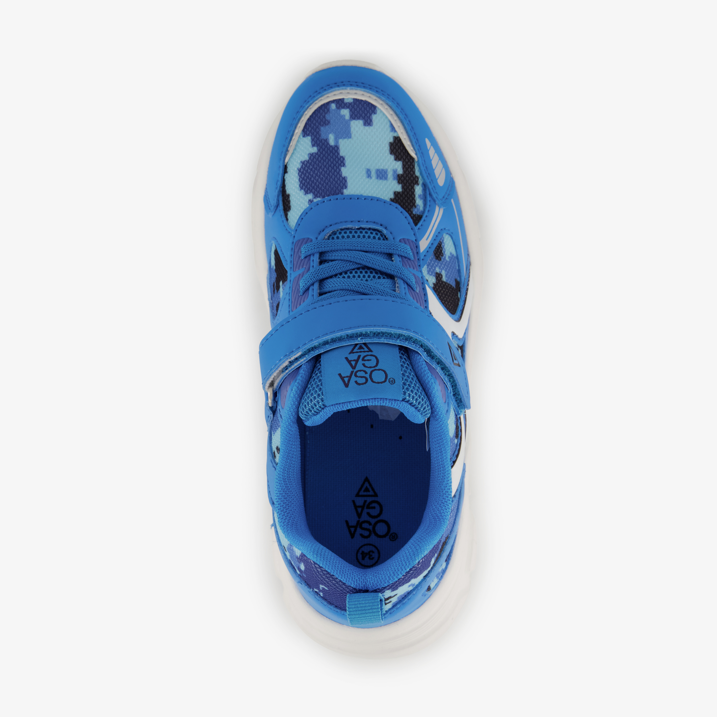Osaga kinder sportschoenen blauw wit meisjes sneakers – foto 4