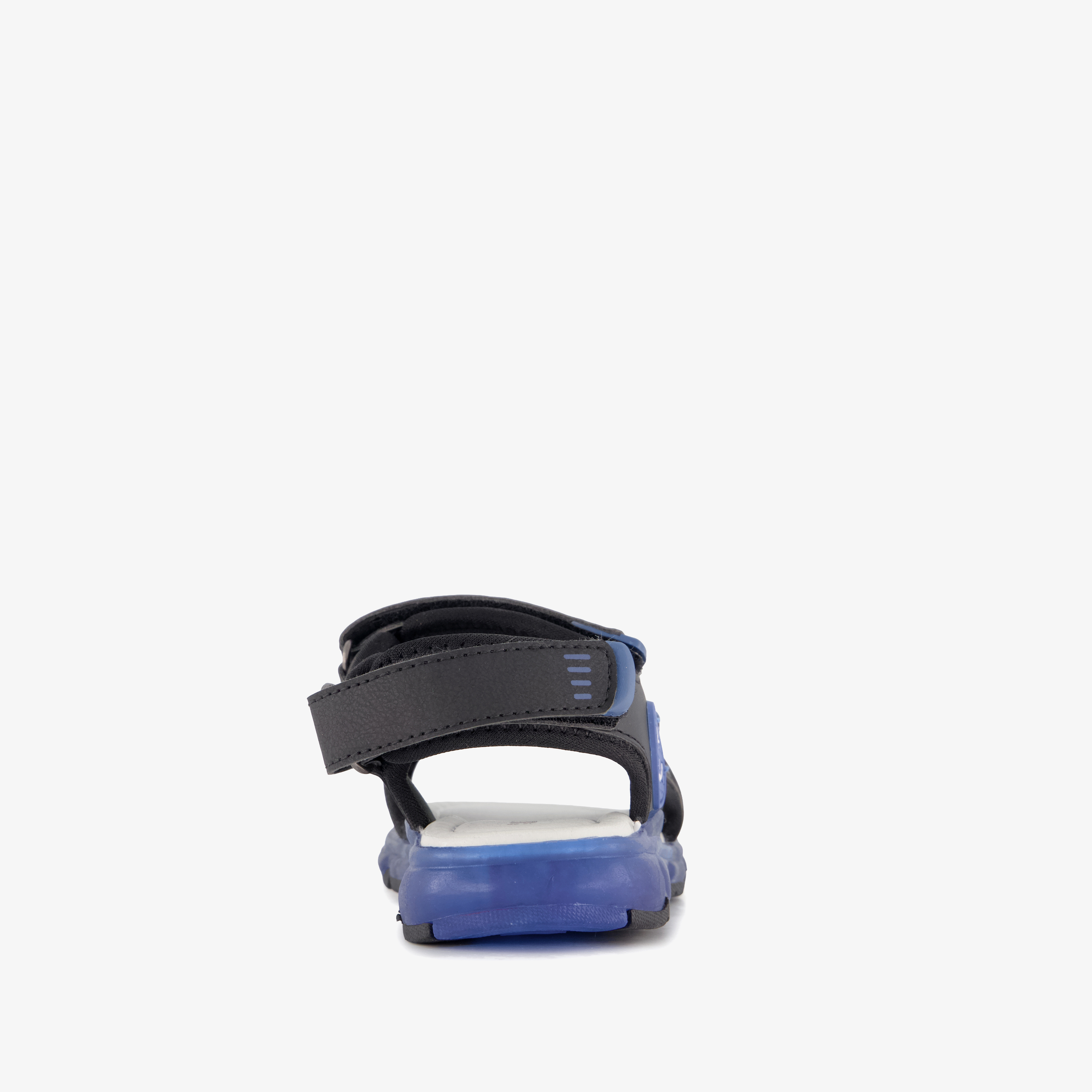 Blue Box jongens sandalen met lichtjes zwart blauw – foto 2