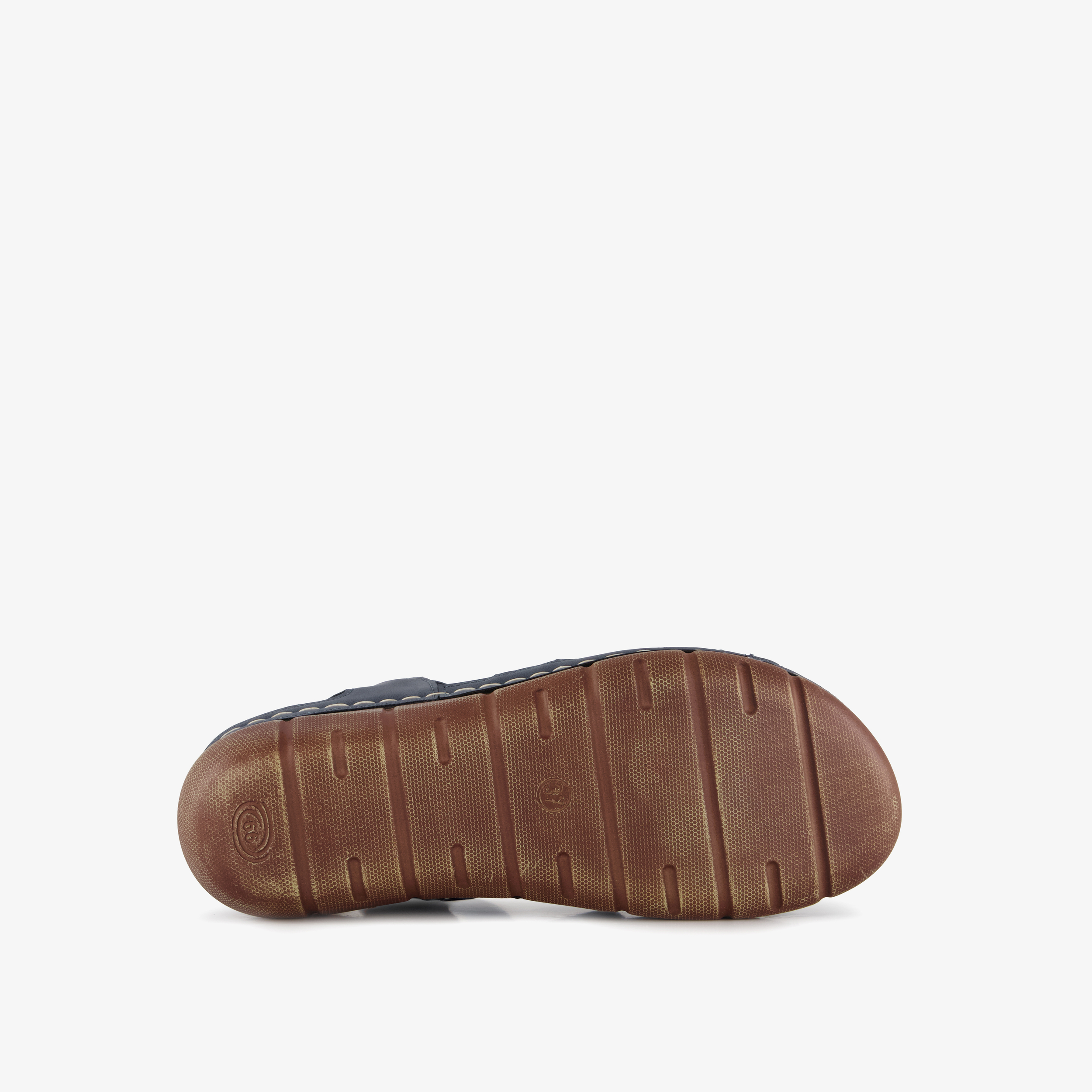 Natuform dames sandalen met sleehak blauw – foto 3