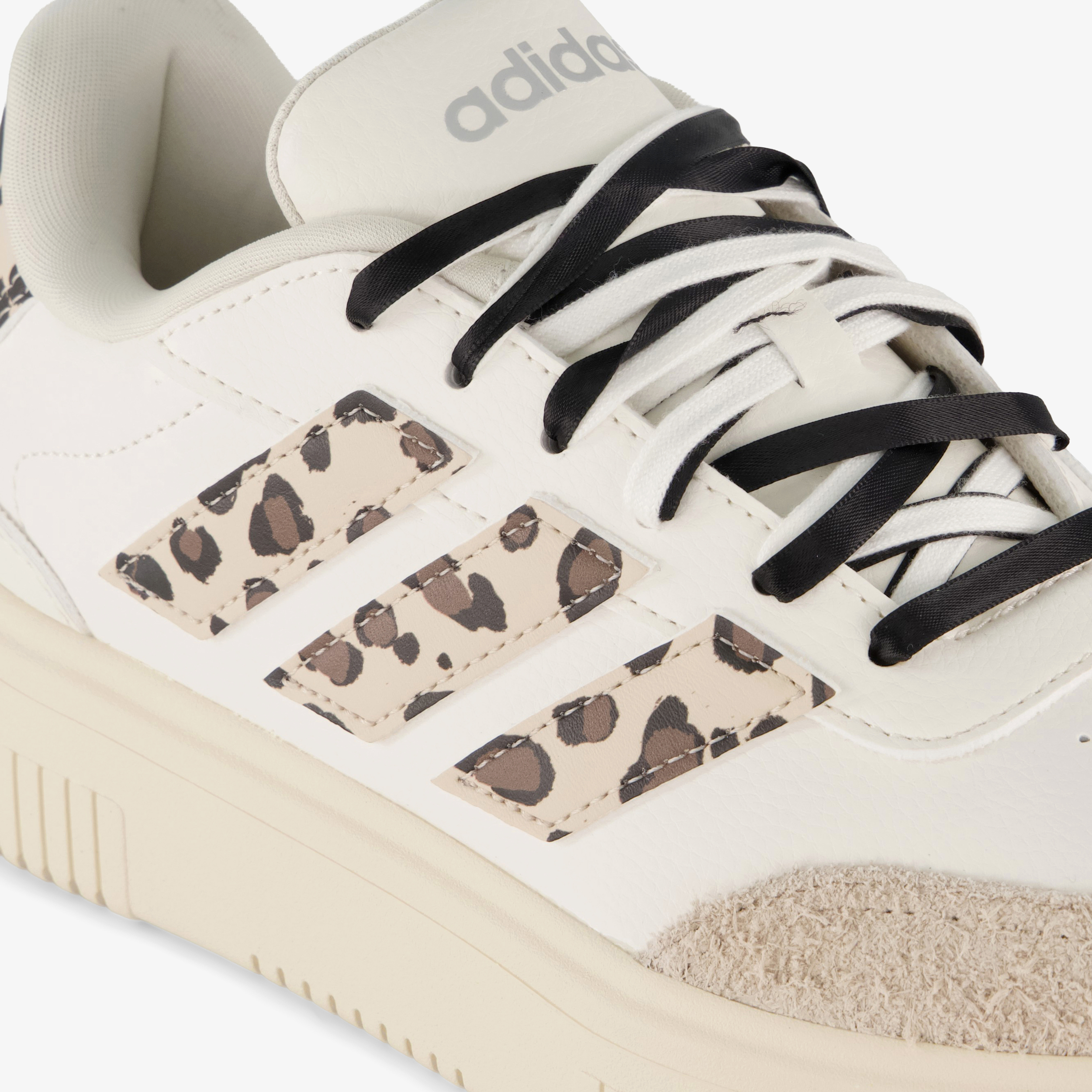 Adidas Courtblock Bold dames sneakers beige – foto 5