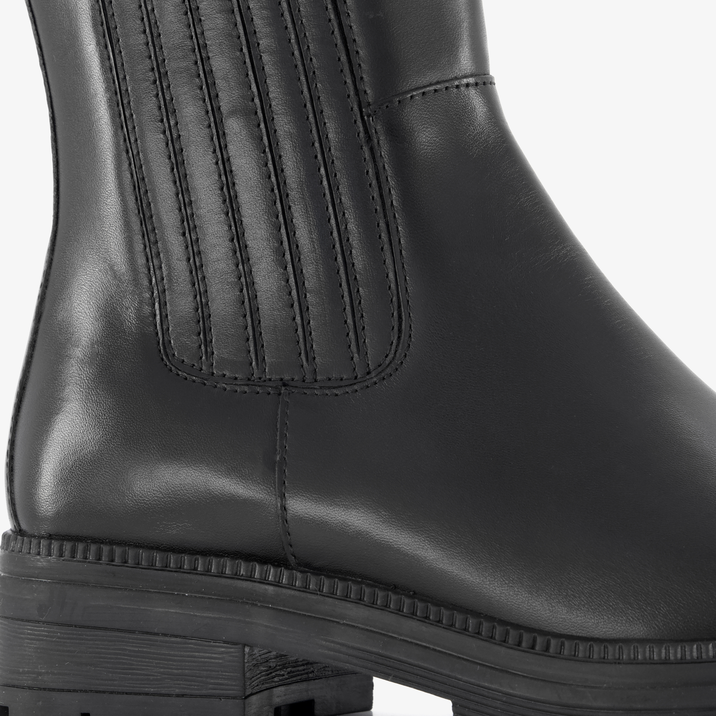 Harper leren dames Chelsea boots zwart – foto 5