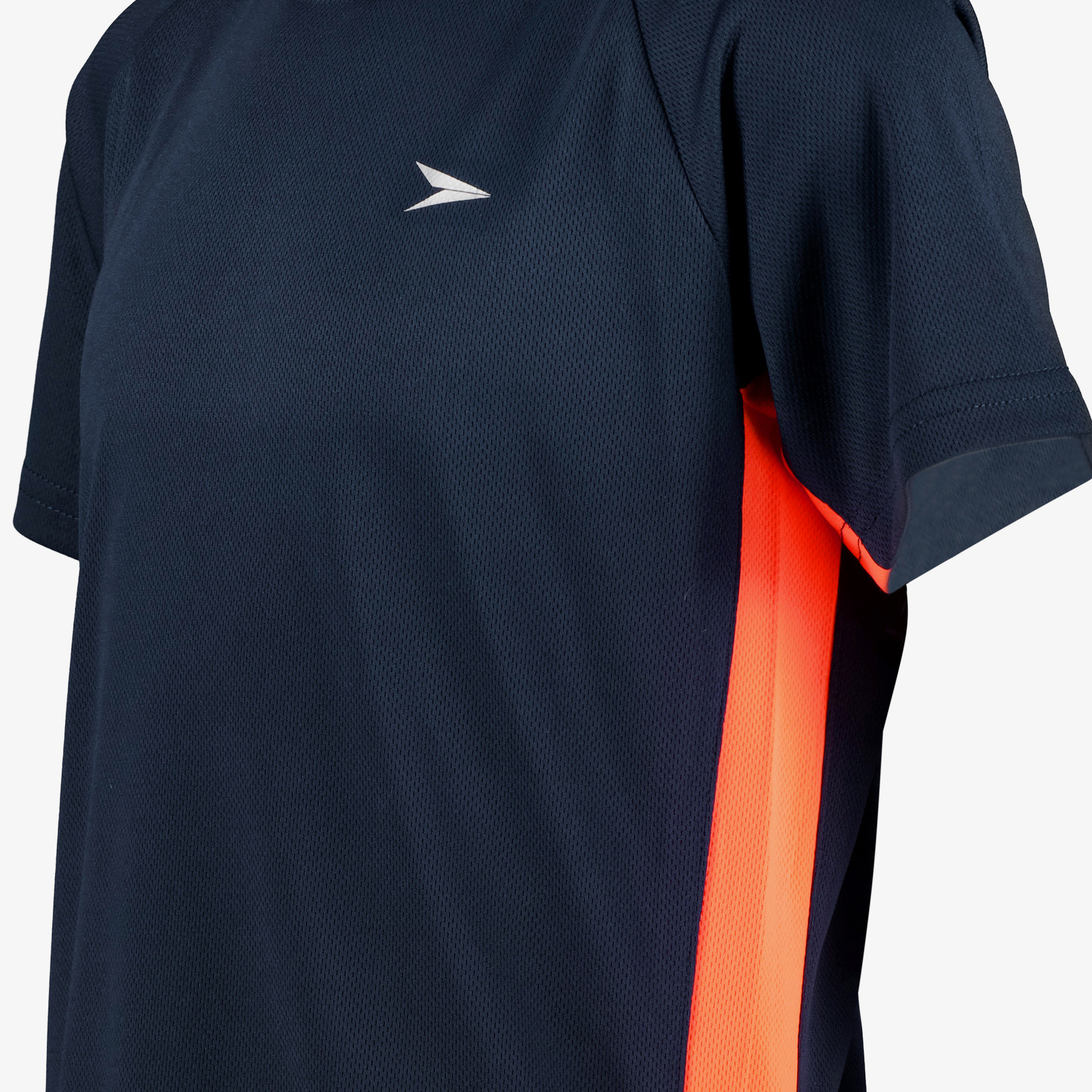 Dutchy kinder voetbal T-shirt donkerblauw oranje meisjes sport & spel – foto 2