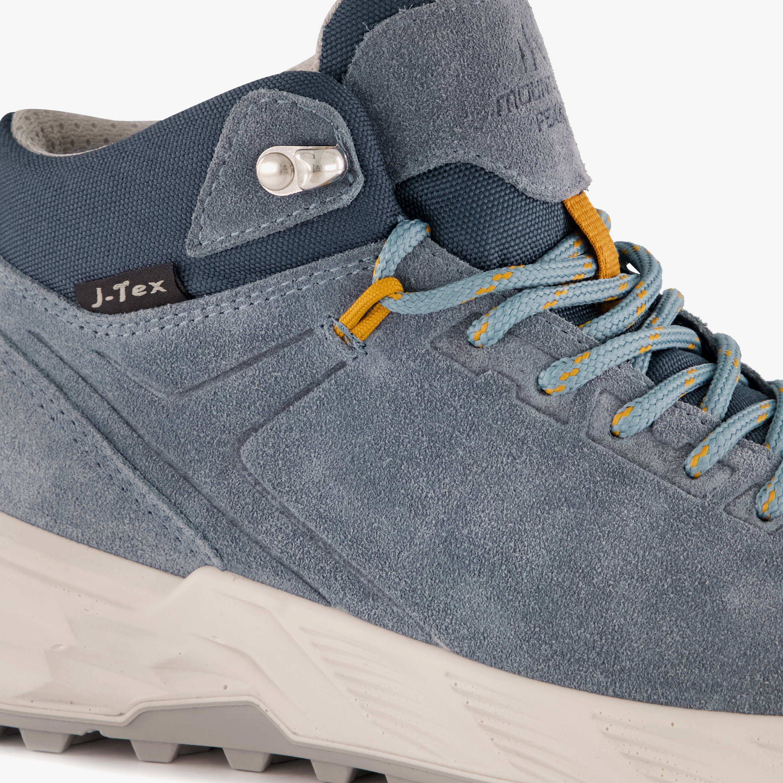 Mountain Peak hoge suède dames wandelschoenen cat. B blauw – foto 5
