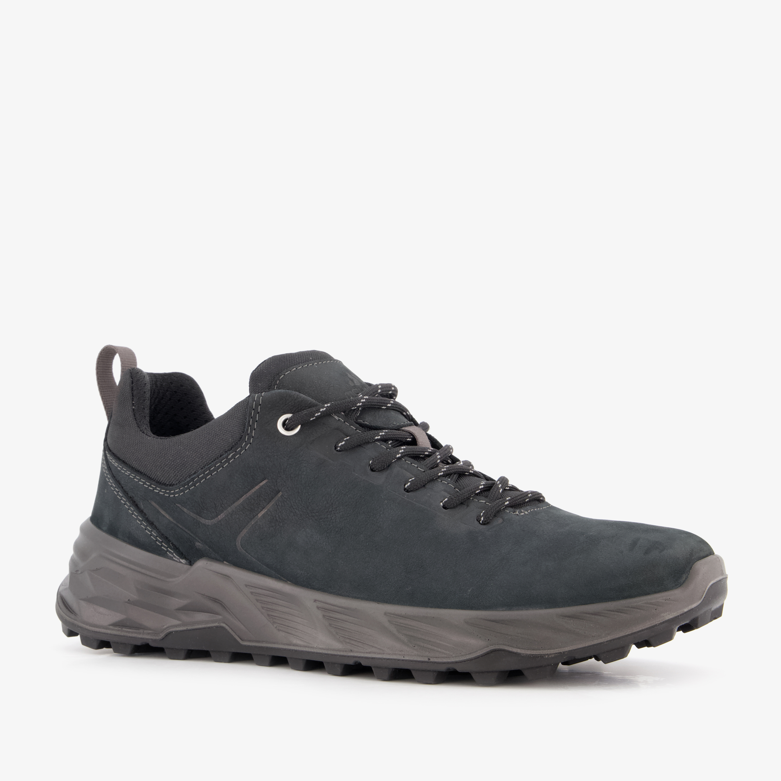 Mountain Peak leren heren wandelschoenen cat. A zwart