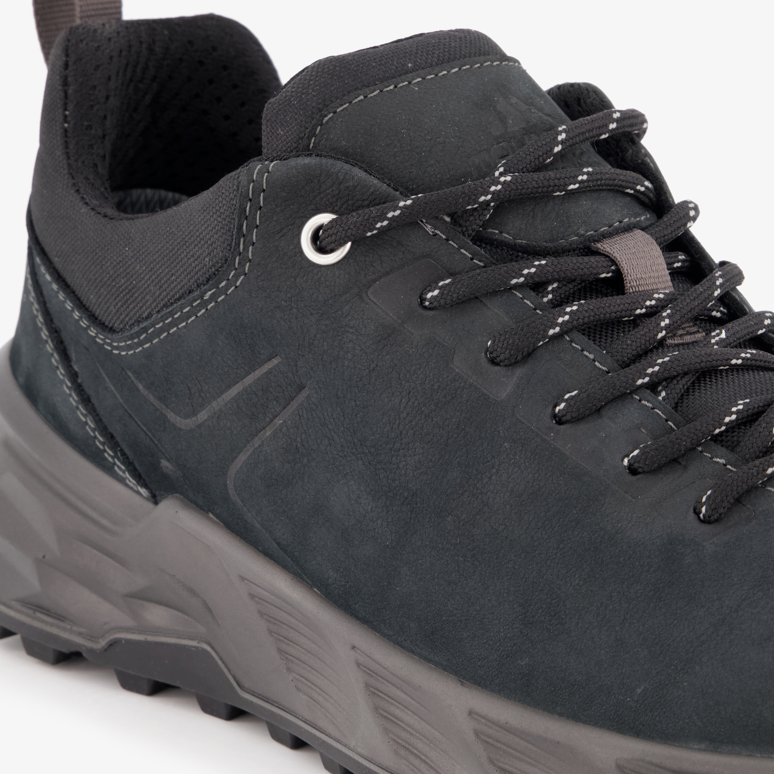 Mountain Peak leren heren wandelschoenen cat. A zwart – foto 5