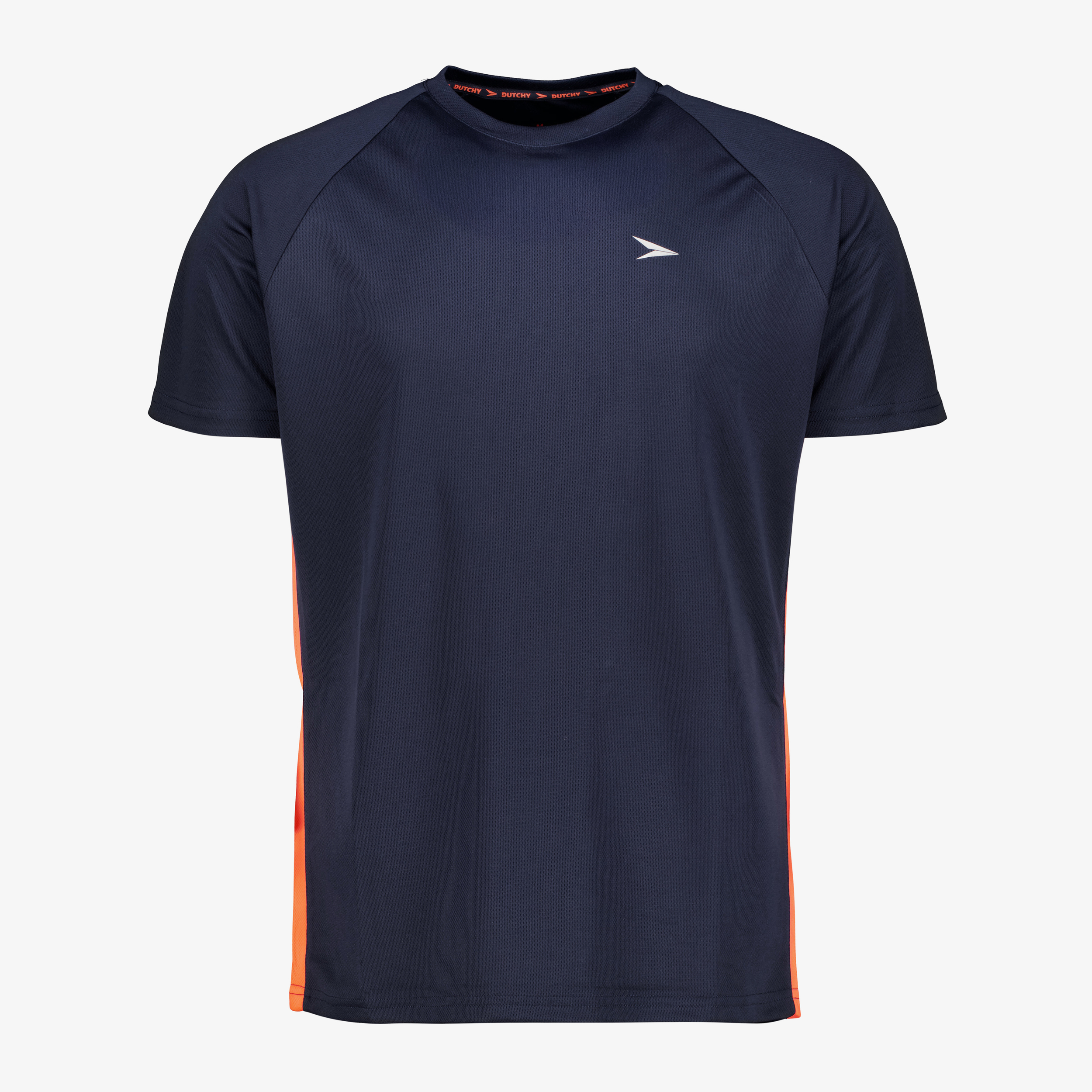 Dutchy heren voetbal T-shirt donkerblauw sport & spel