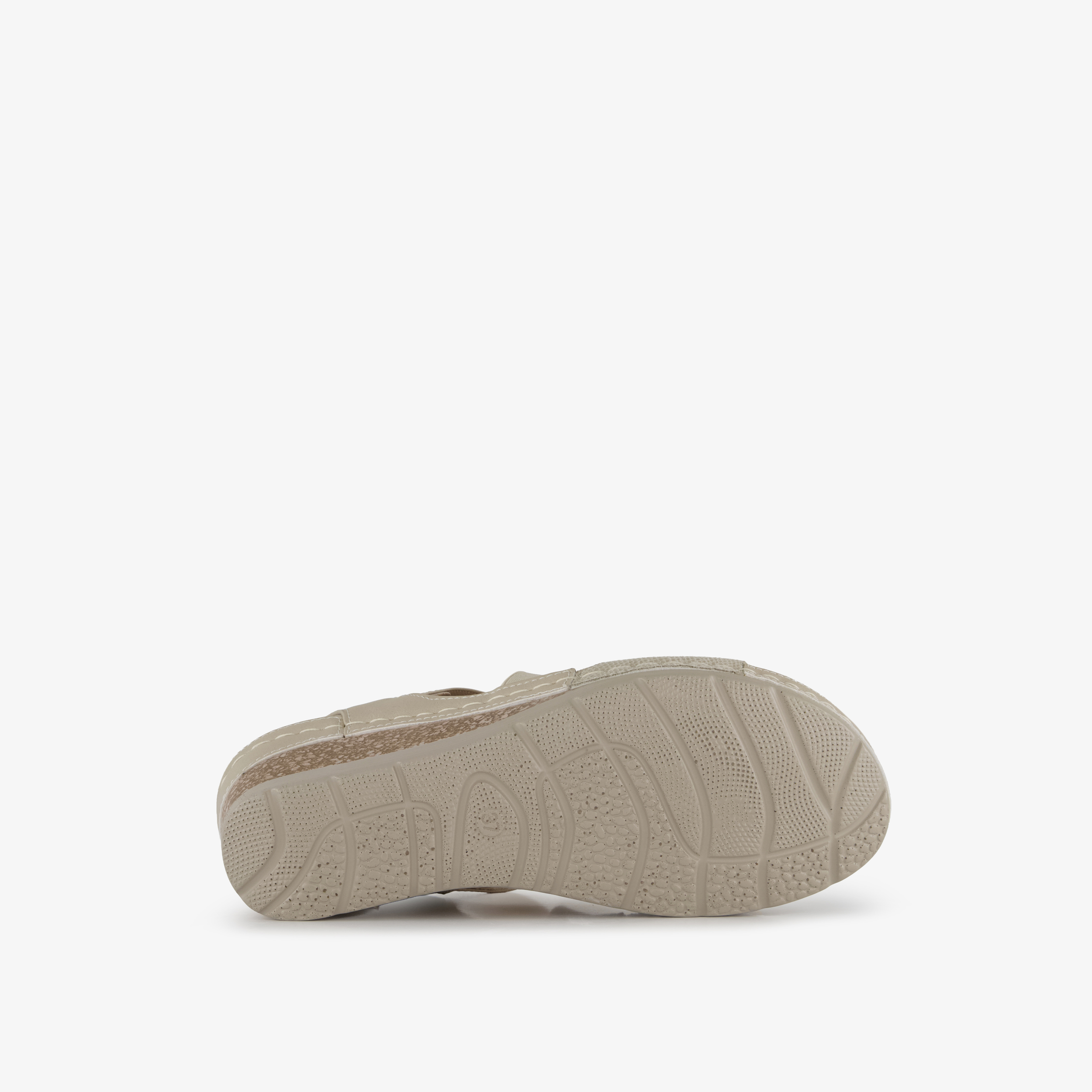 Natuform dames sandalen met sleehak beige – foto 3