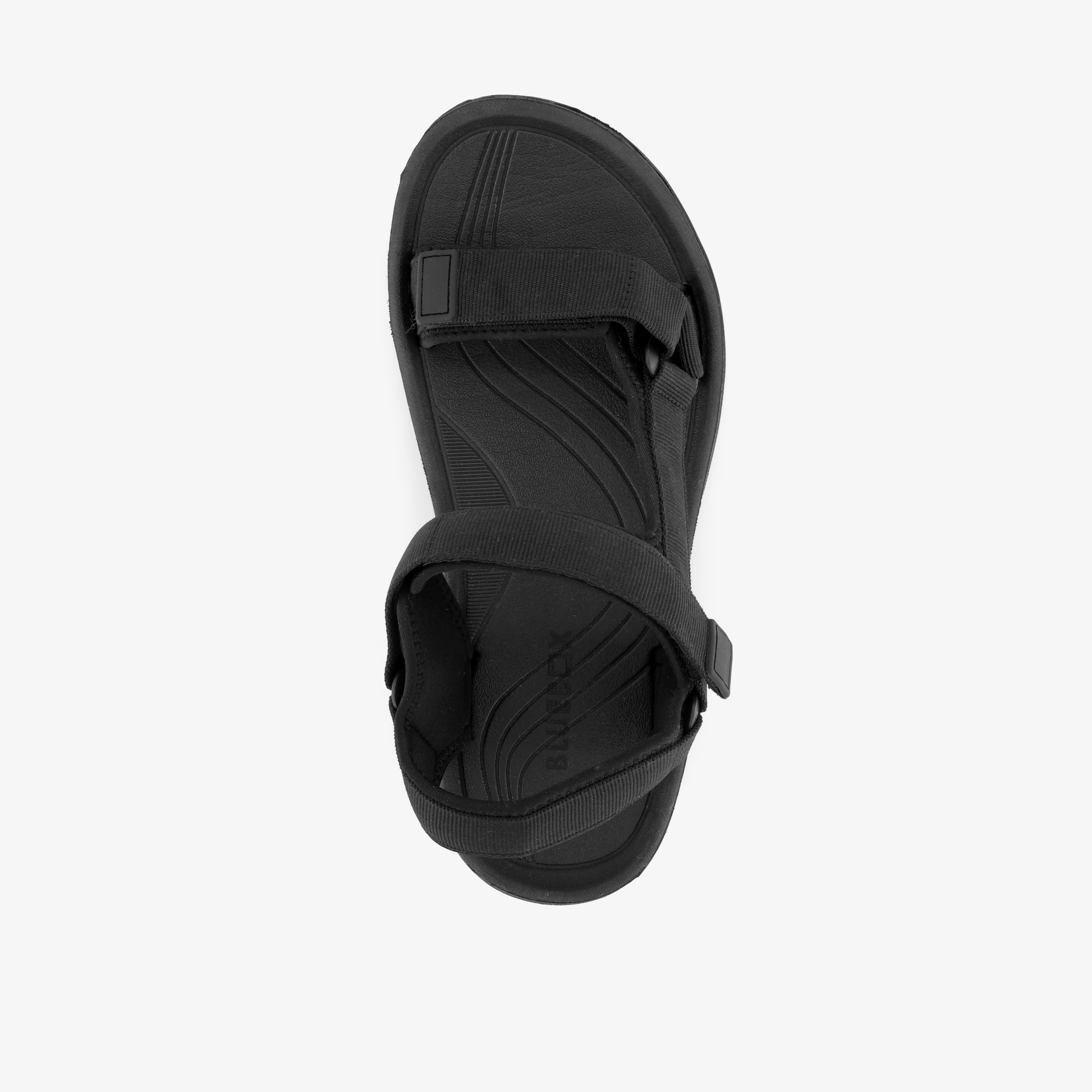 Blue Box heren sandalen zwart – foto 4