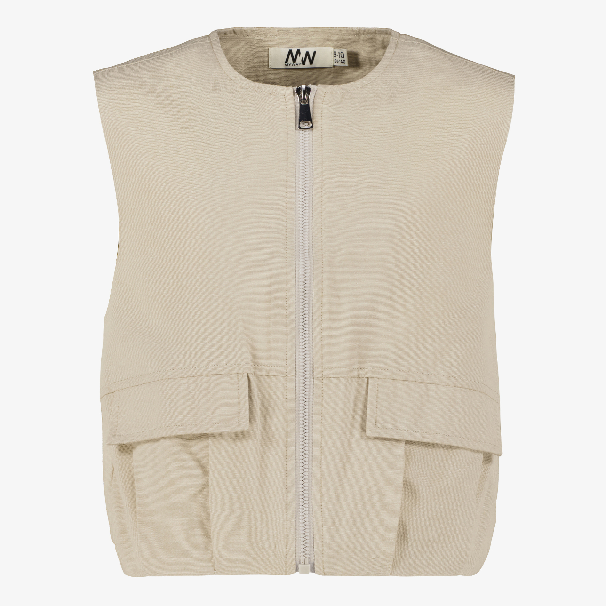 MyWay meisjes gilet beige