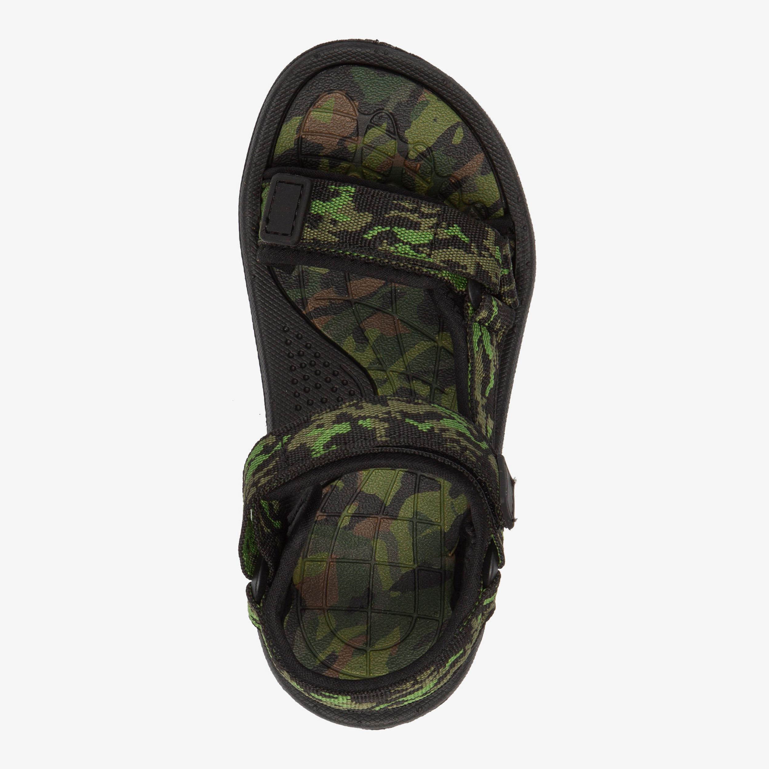 Scapino jongens sandalen met camouflageprint zwart – foto 4