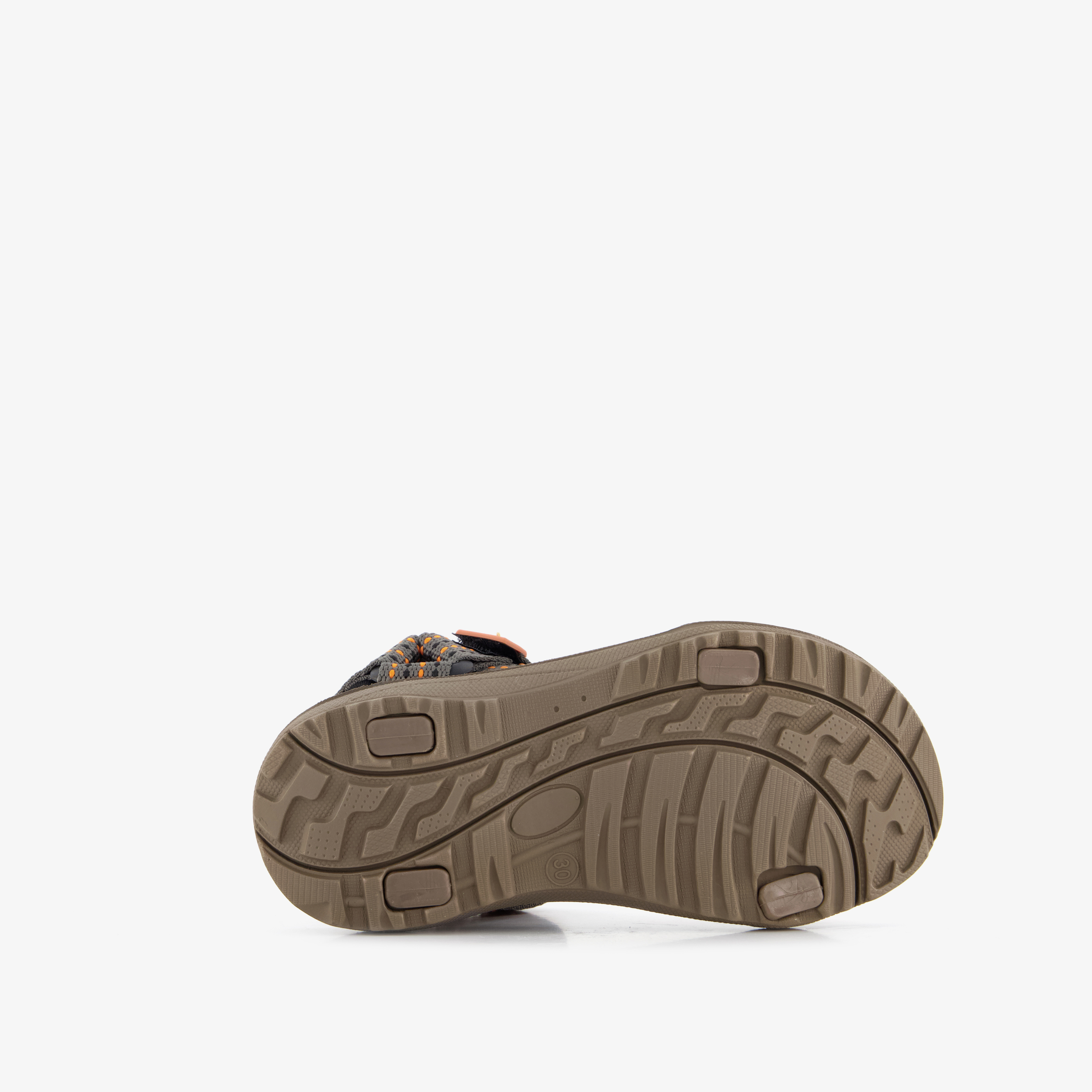 Braqeez jongens sandalen zwart oranje – foto 3