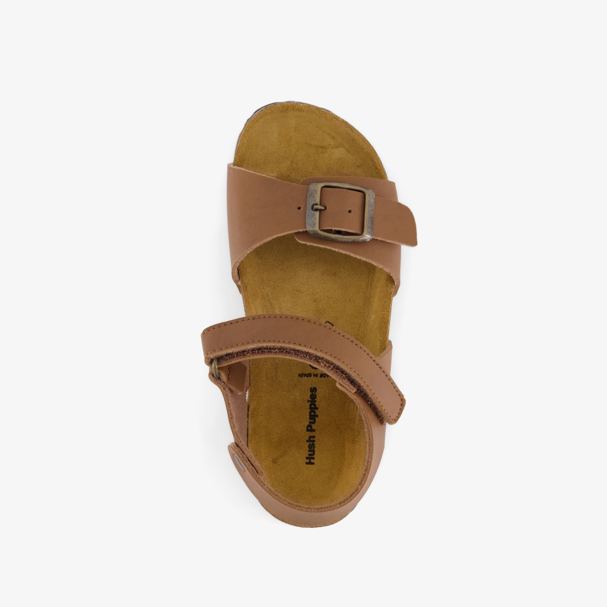 Hush Puppies jongens bio sandalen cognac – foto 4