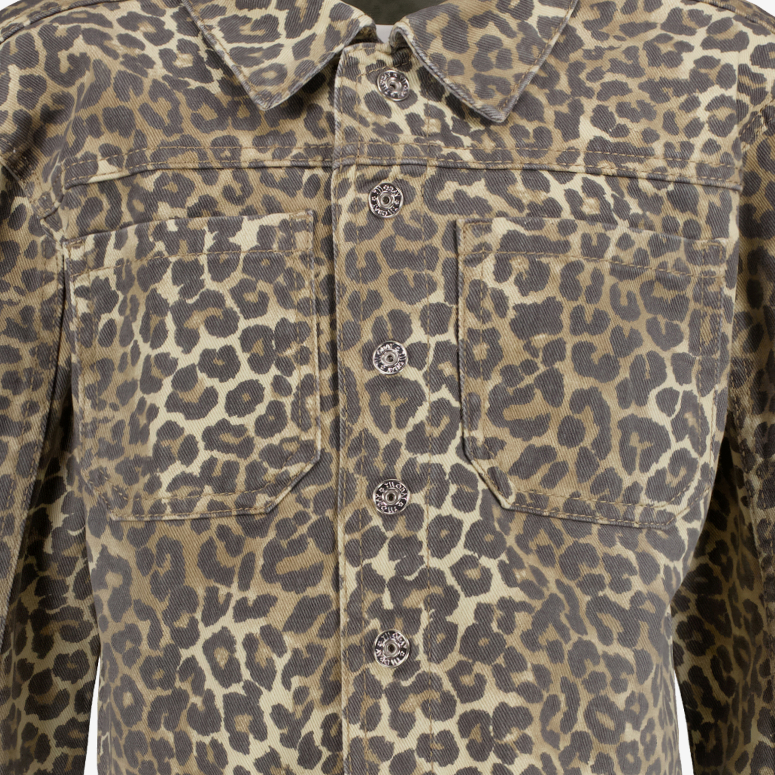 TwoDay meisjes jas met panterprint beige jassen – foto 2