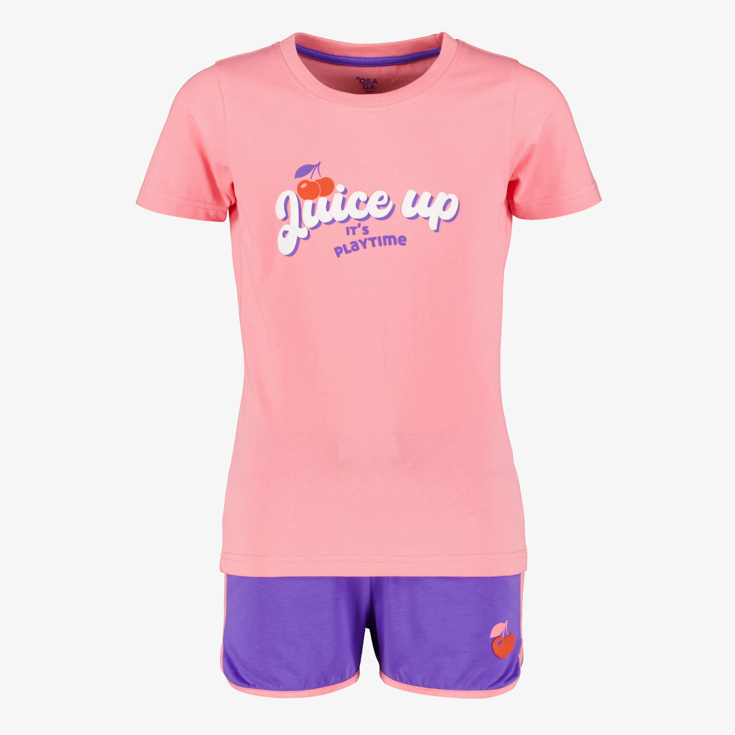 Osaga meisjes sport set roze paars