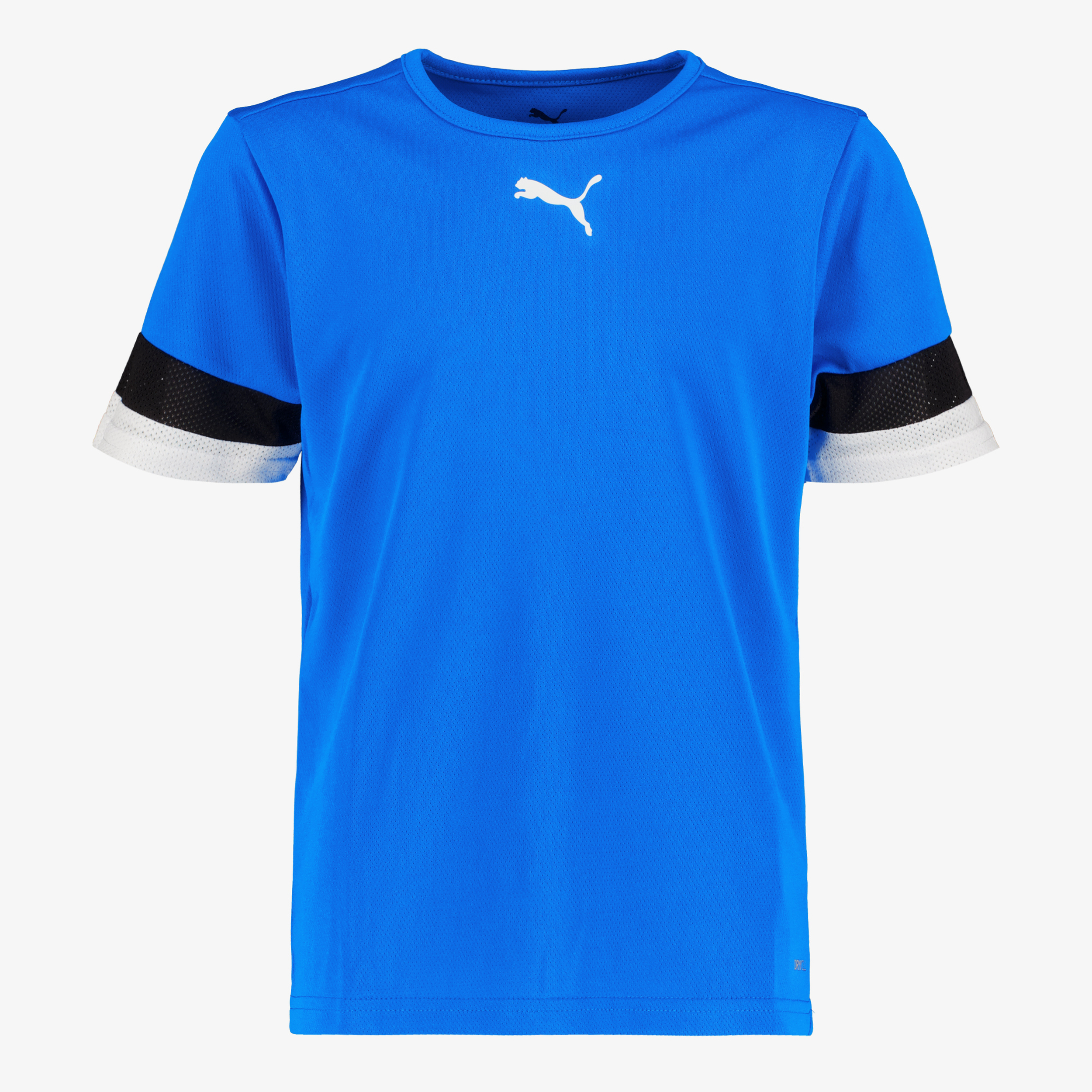 Puma teamRISE Jersey kinder voetbal T-shirt blauw