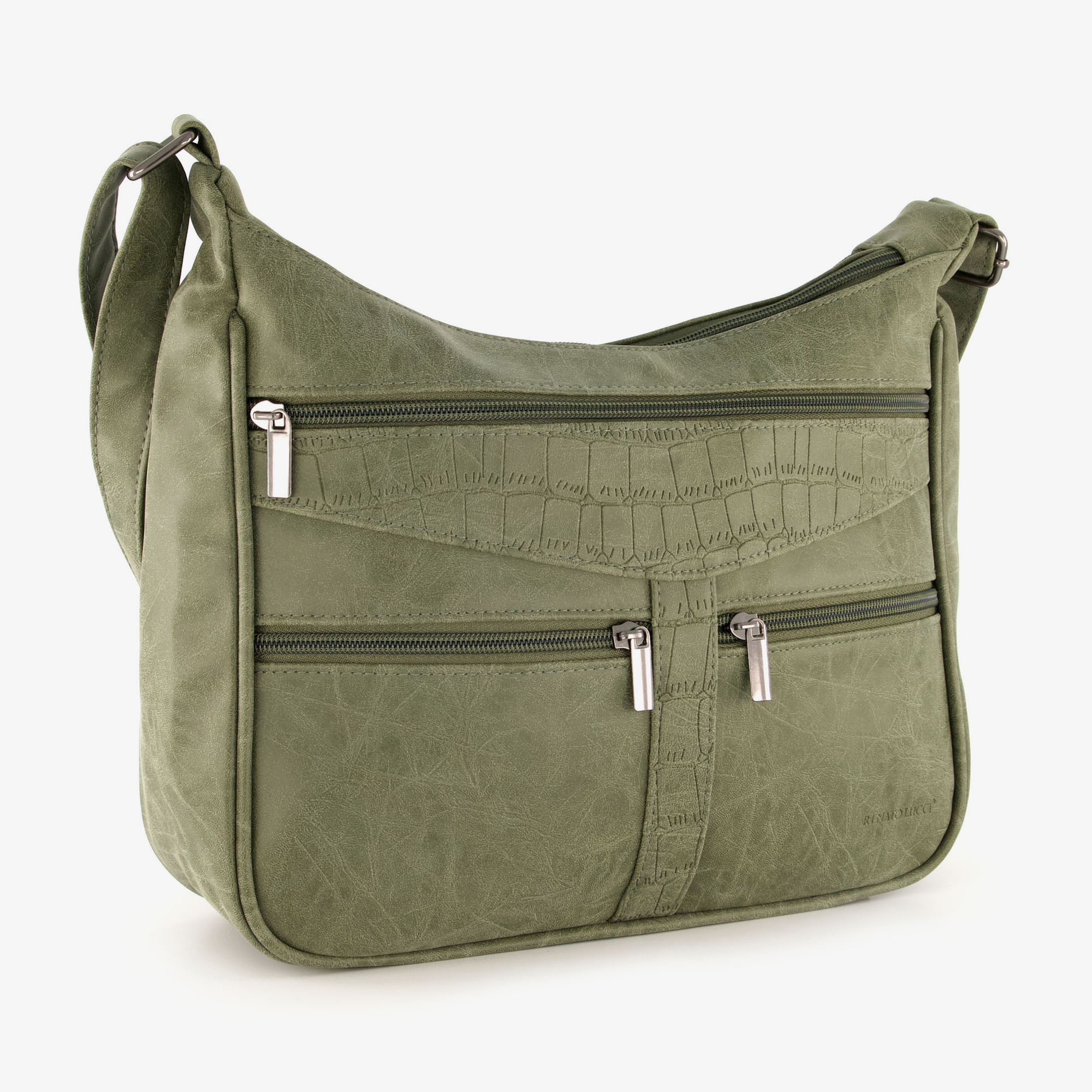 Renato Lucci dames schoudertas groen